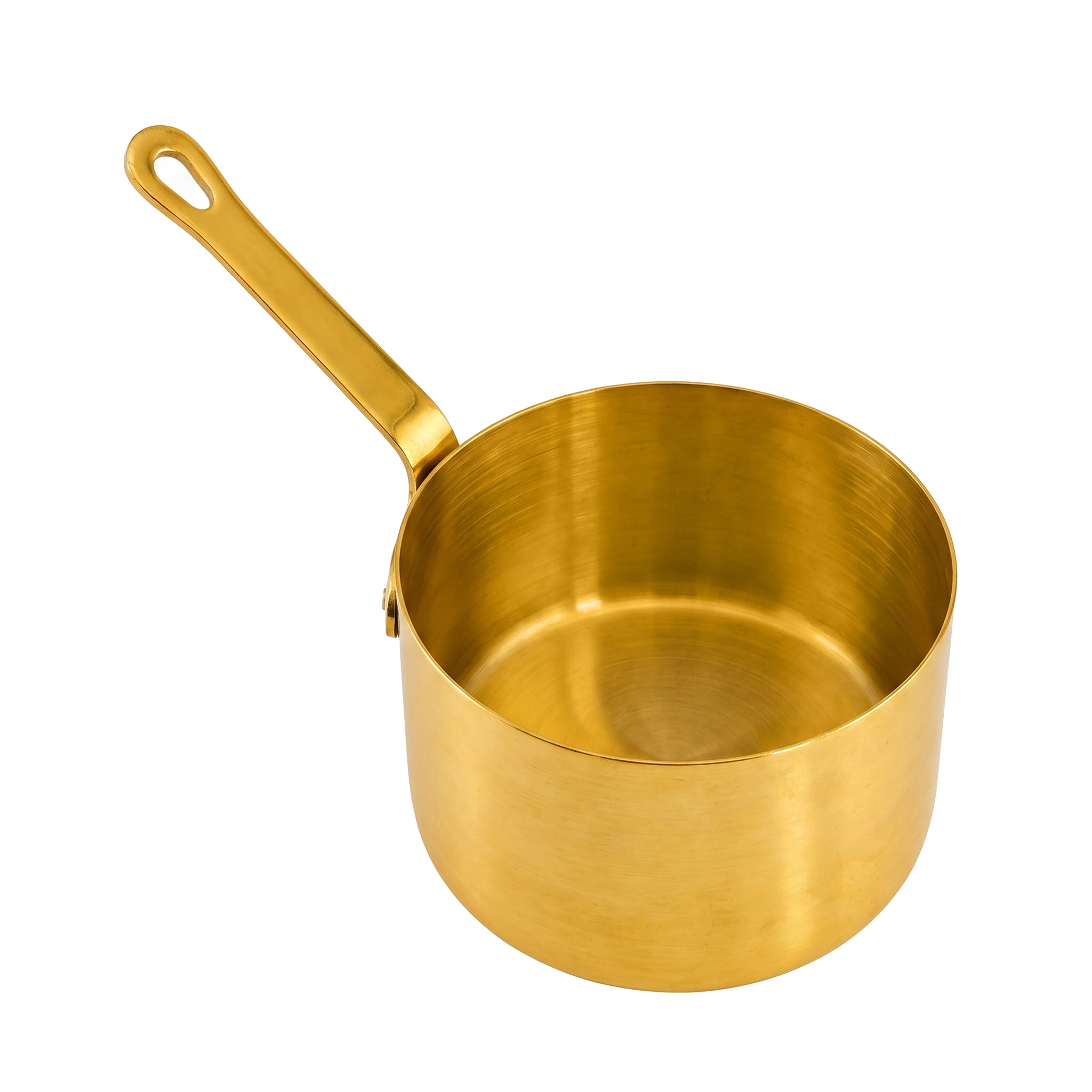 T.D.L 250 ml Stainless Steel Electric Golden Coating Sauce Cup