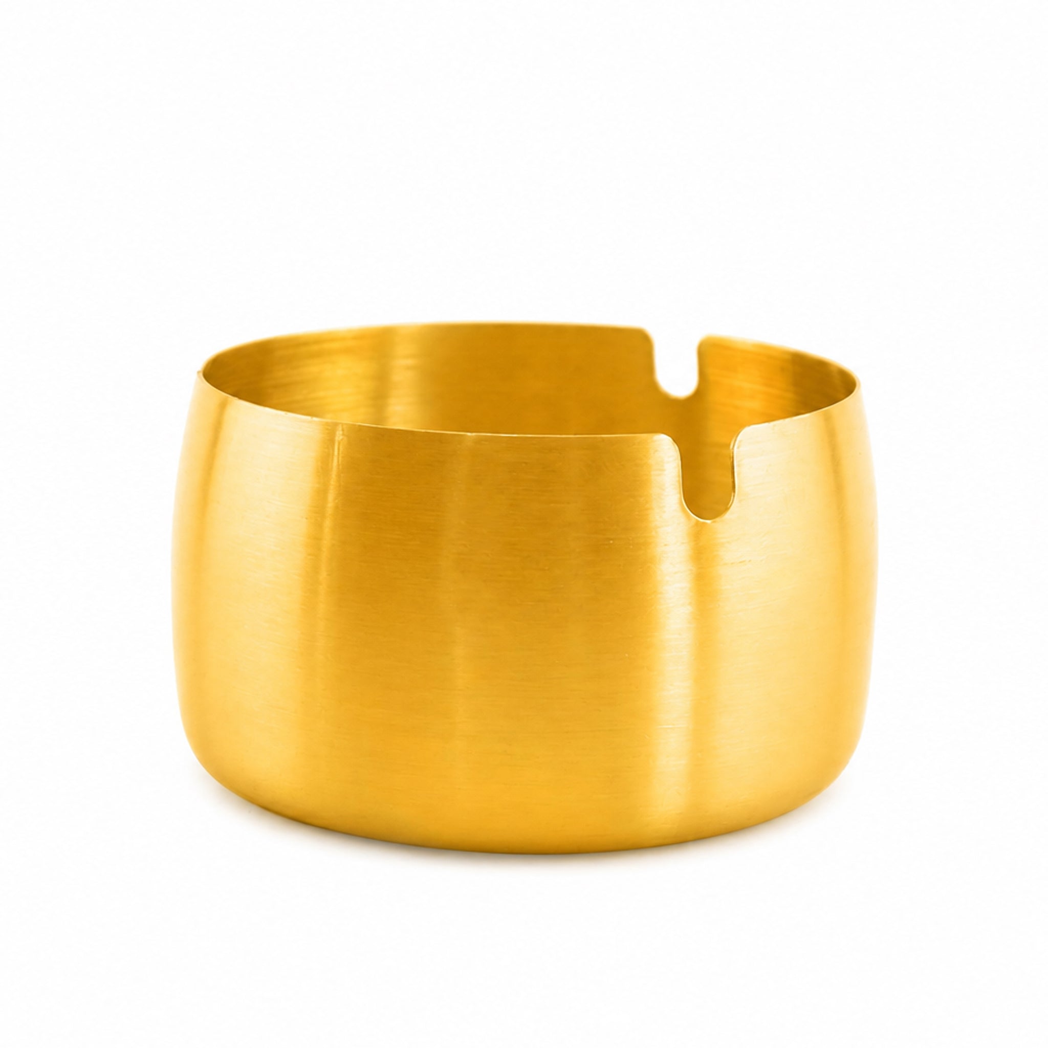 T.D.L 9 Cm Stainless Steel Electric Golden Coating AshTray