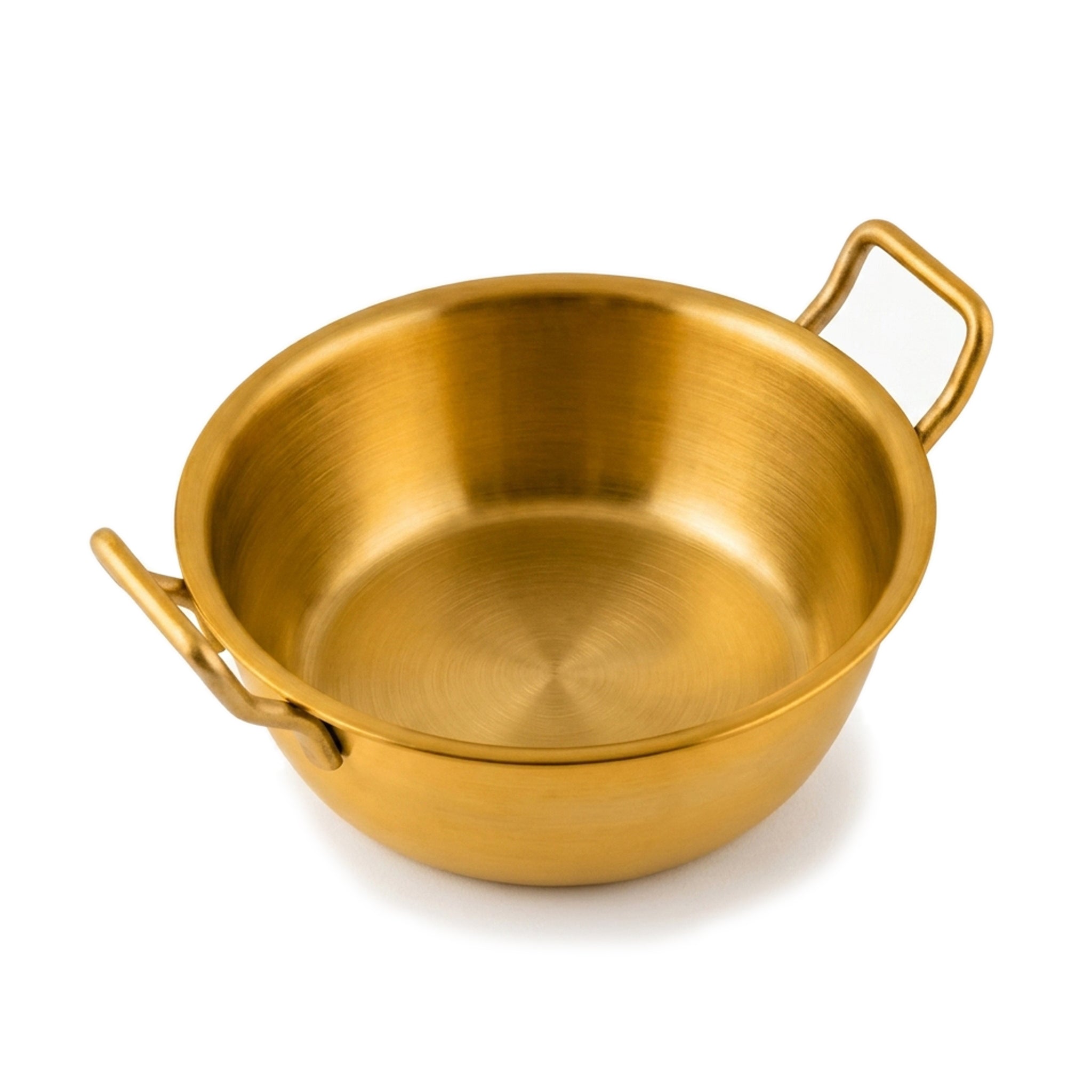 T.D.L 13.5 Cm Stainless Steel Electronic Golden Eared Rice Wine Bowl