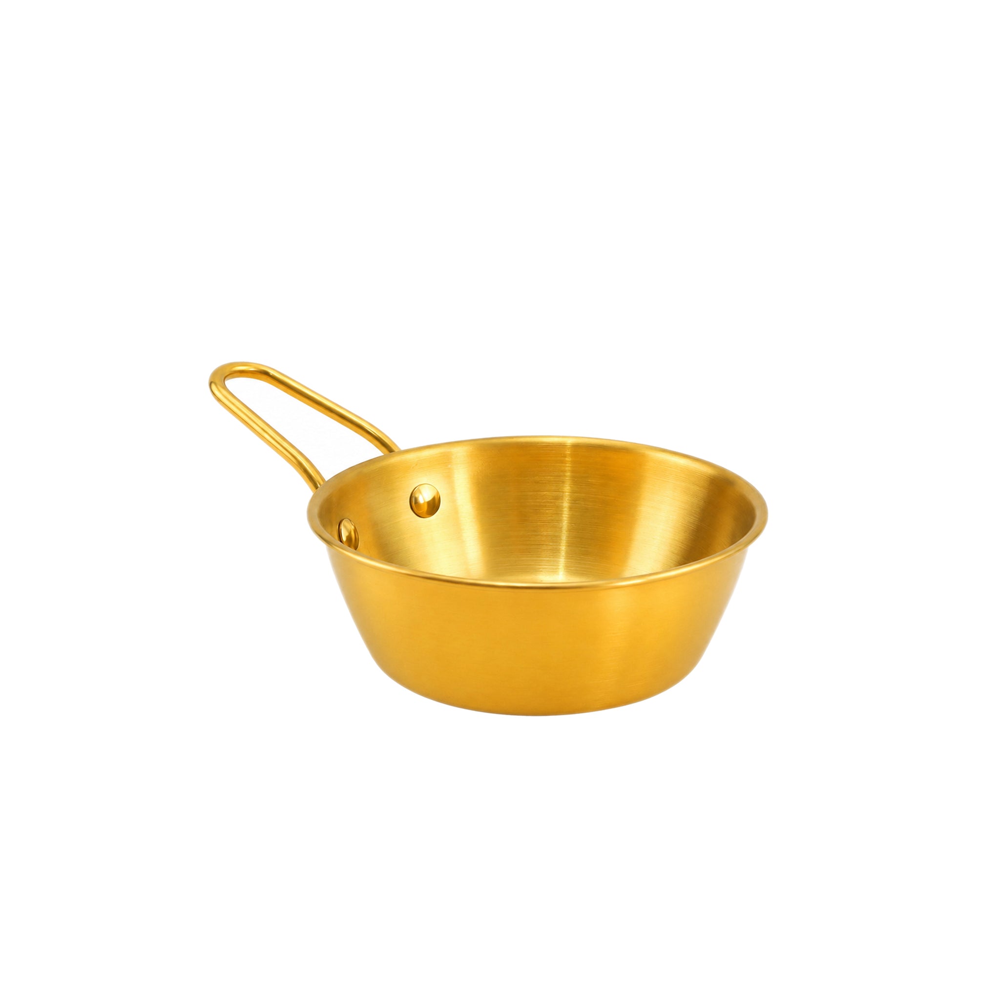 T.D.L Stainless Steel Electric Golden Coating Rice Wine Bowls