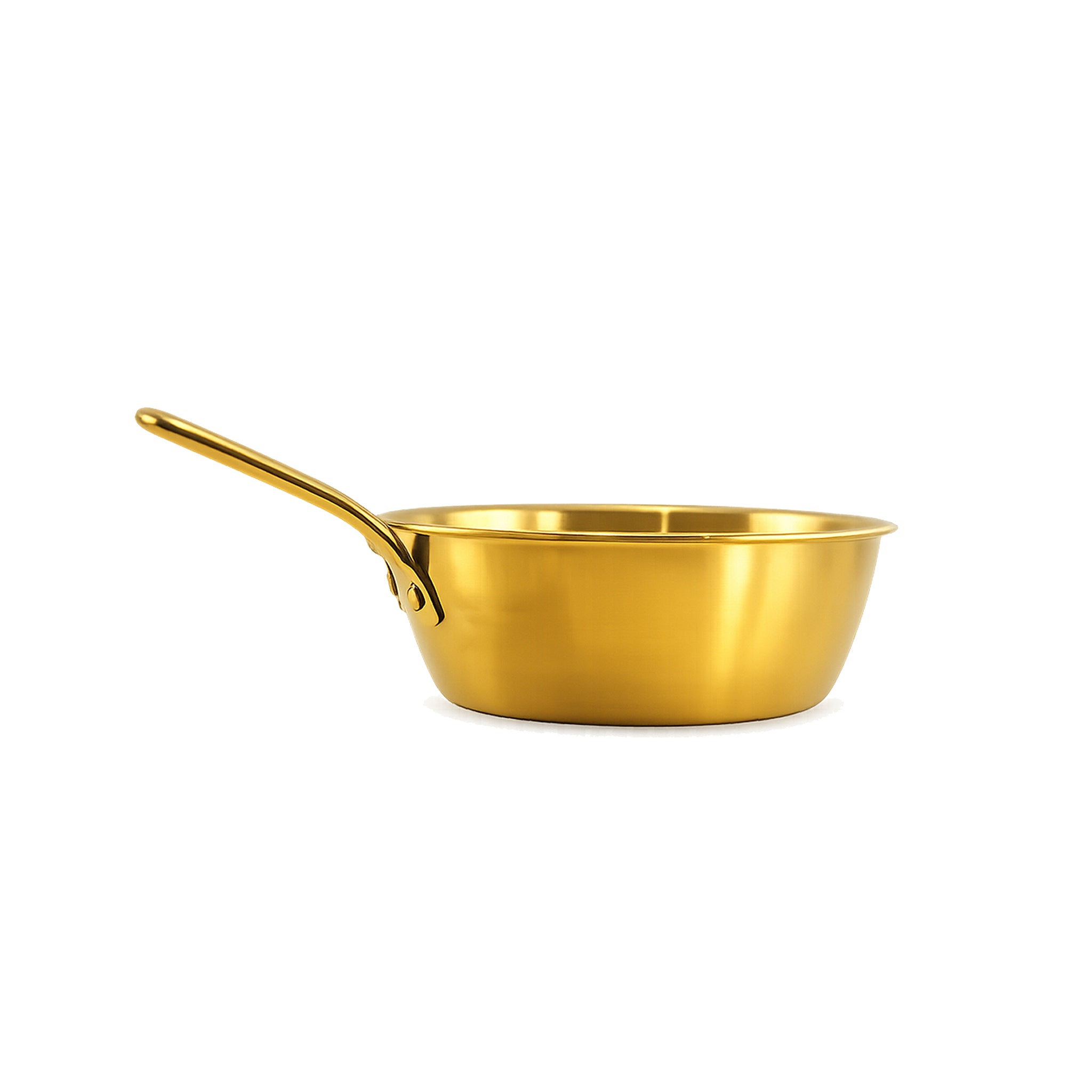 T.D.L Stainless Steel Electric Golden Coating Rice Wine Bowls