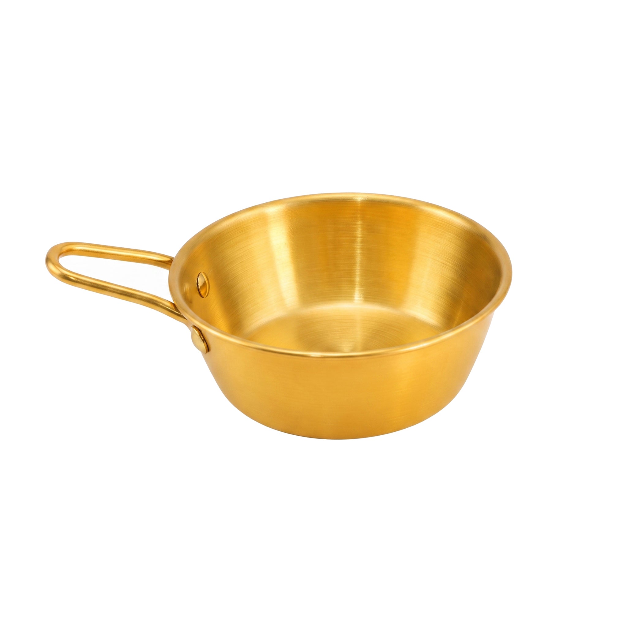 T.D.L Stainless Steel Electric Golden Coating Rice Wine Bowls