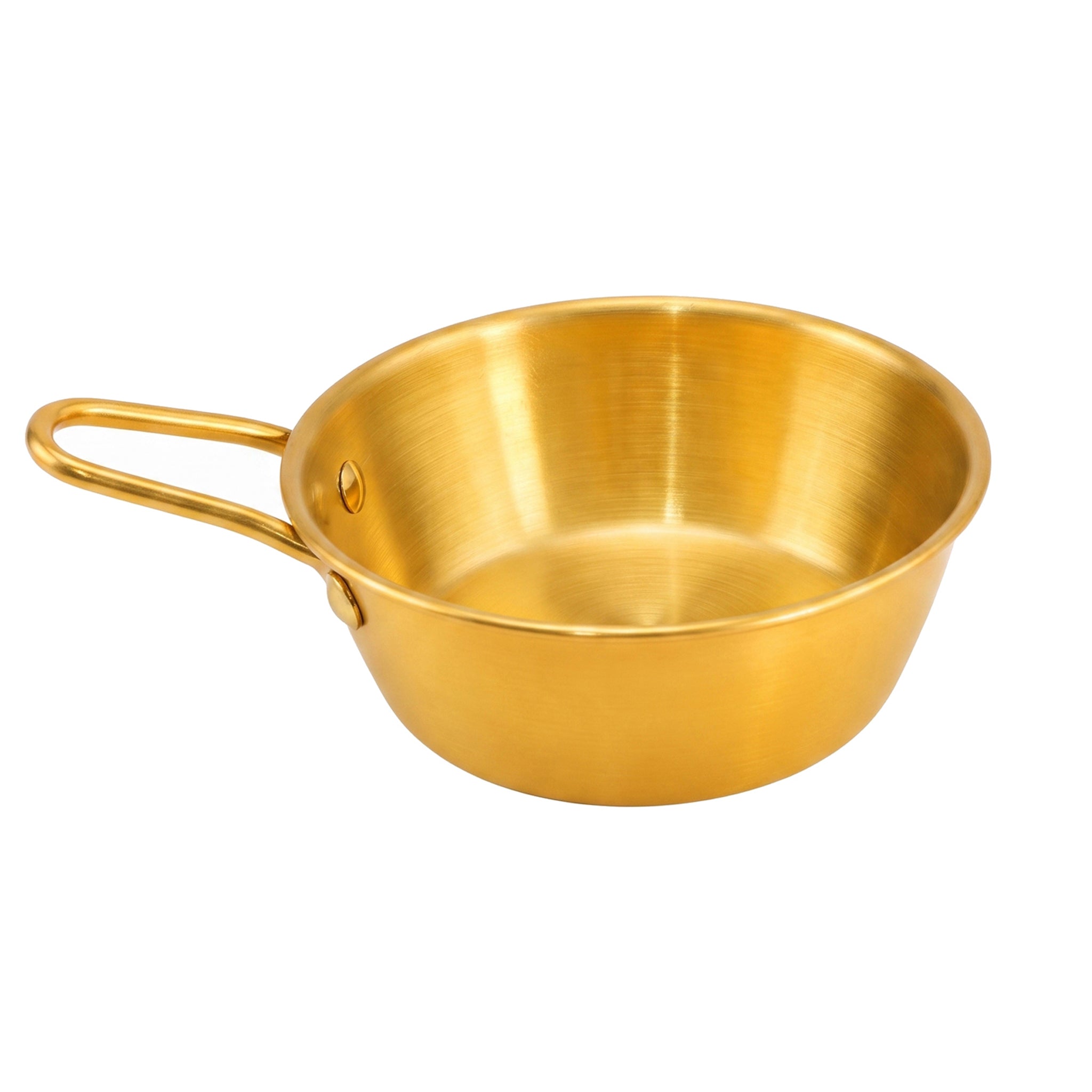 T.D.L Stainless Steel Electric Golden Coating Rice Wine Bowls