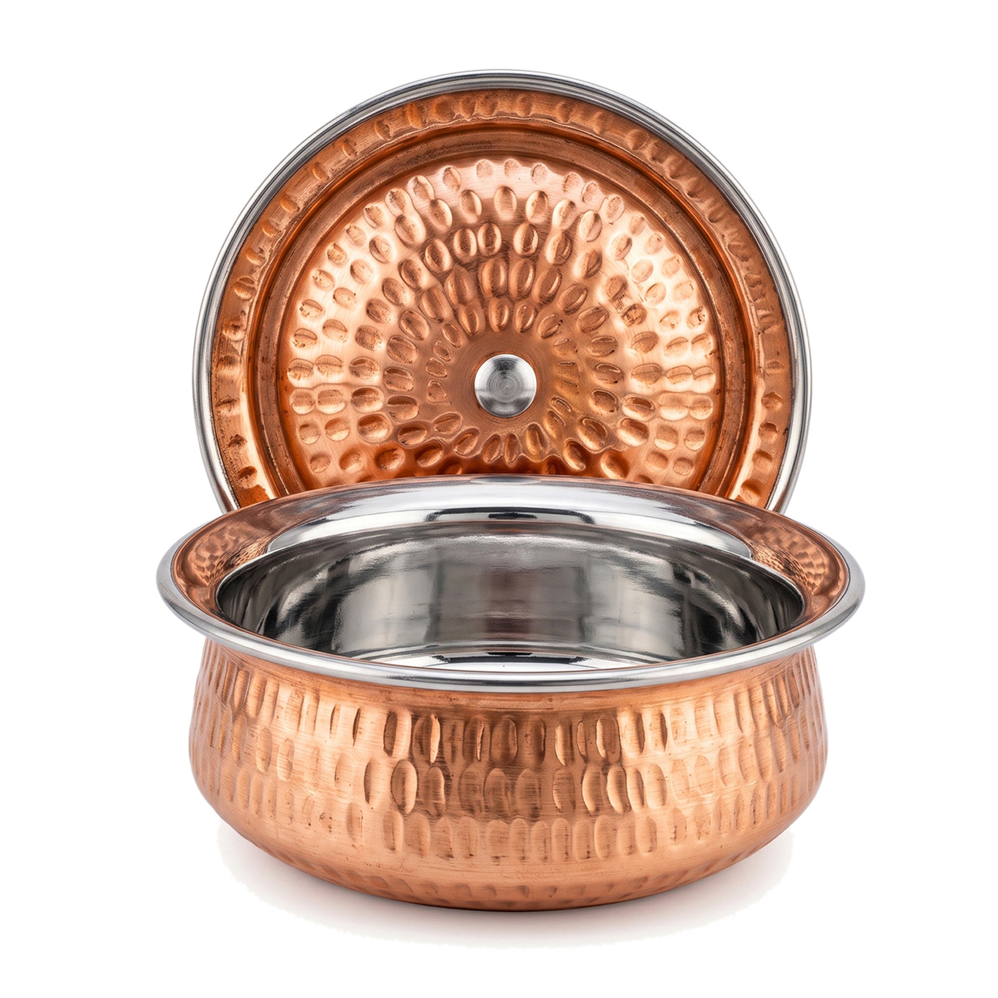 R.S Brass Copper Coating Serving Pot