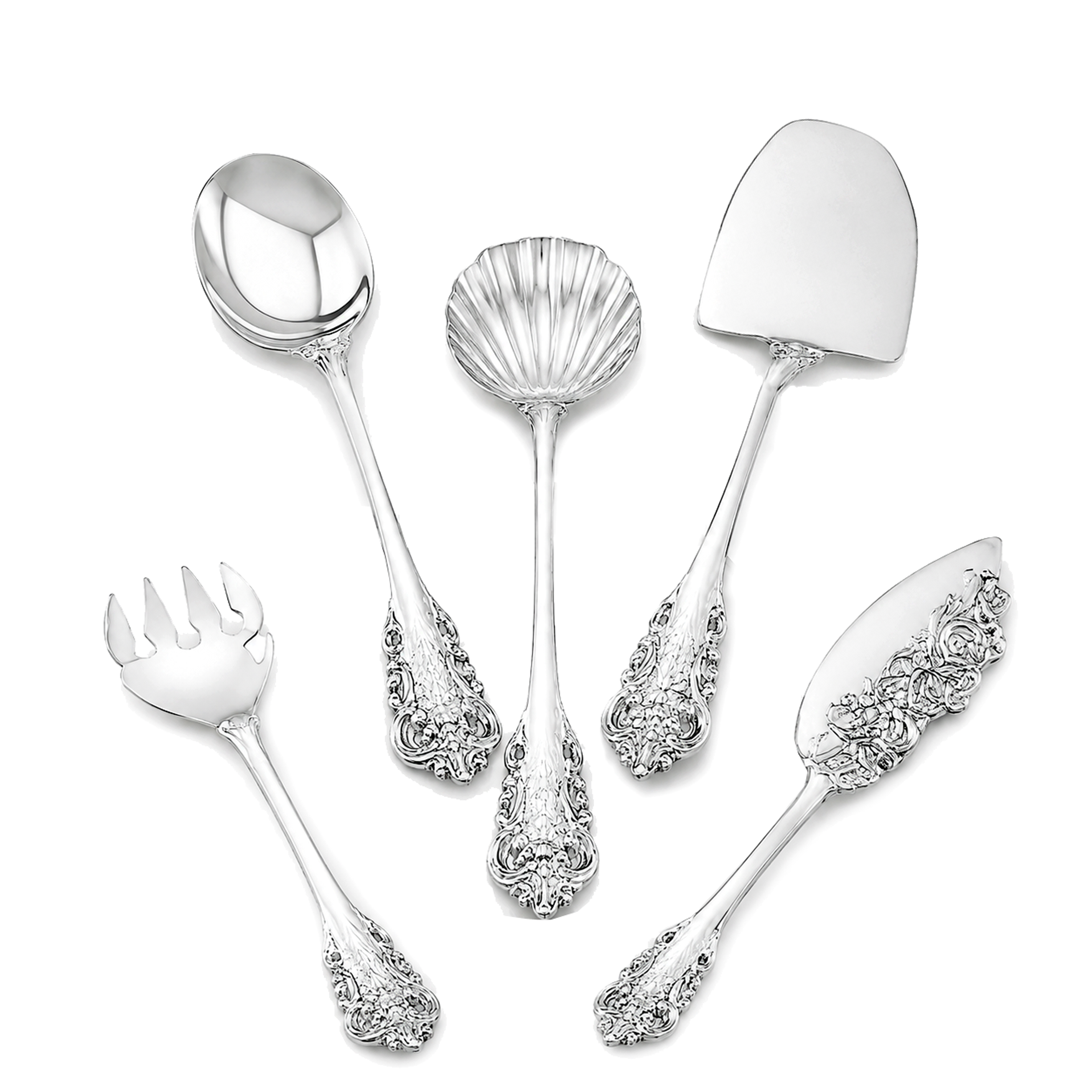 G.N 5-Pieces Brass Cutlery Sets