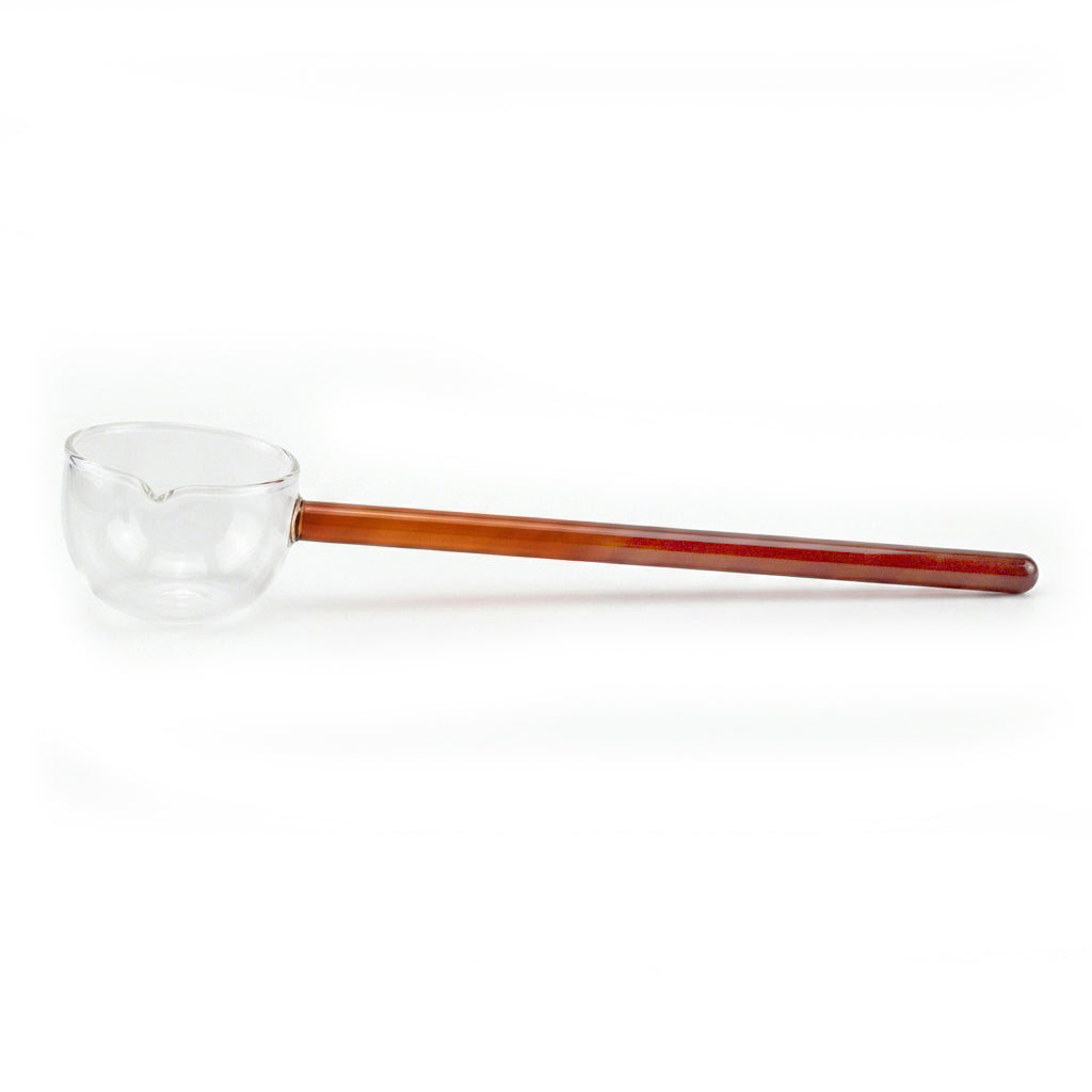 D.W.M 30 Cm, High Borosilicate Glass, Heat-Resistive Long-Handle Sauce Pots