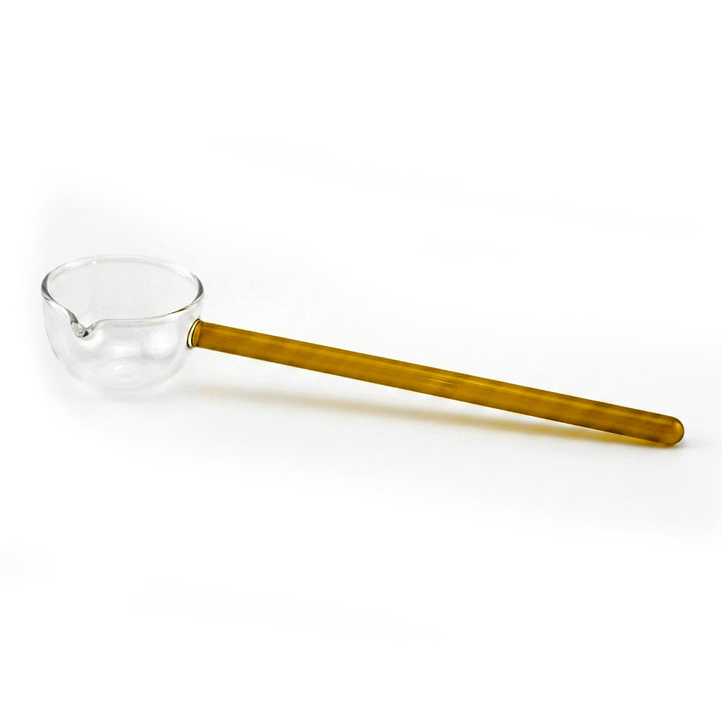 D.W.M 30 Cm, High Borosilicate Glass, Heat-Resistive Long-Handle Sauce Pots