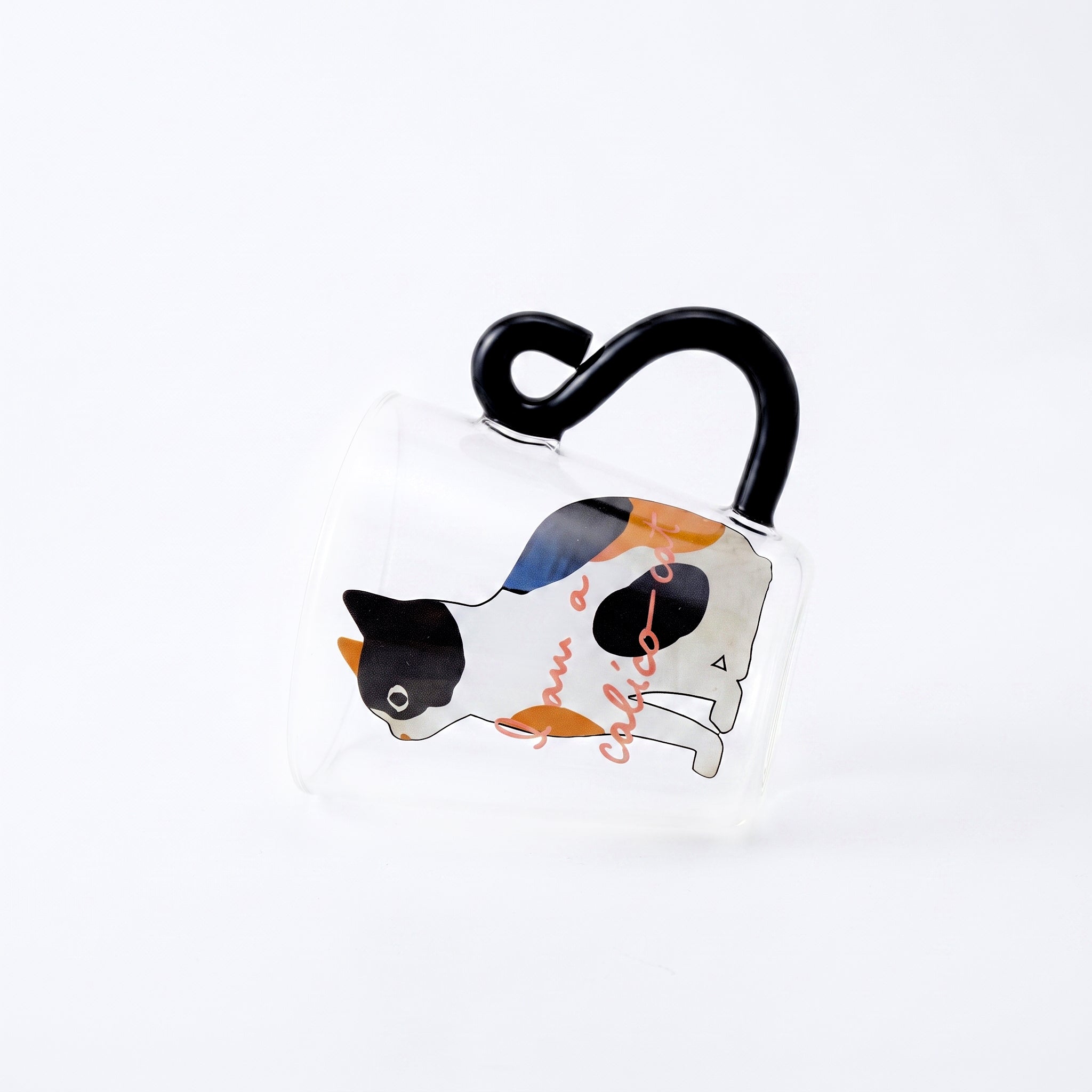 D.W.M 300 ML  Borosilicate Glass Mug
