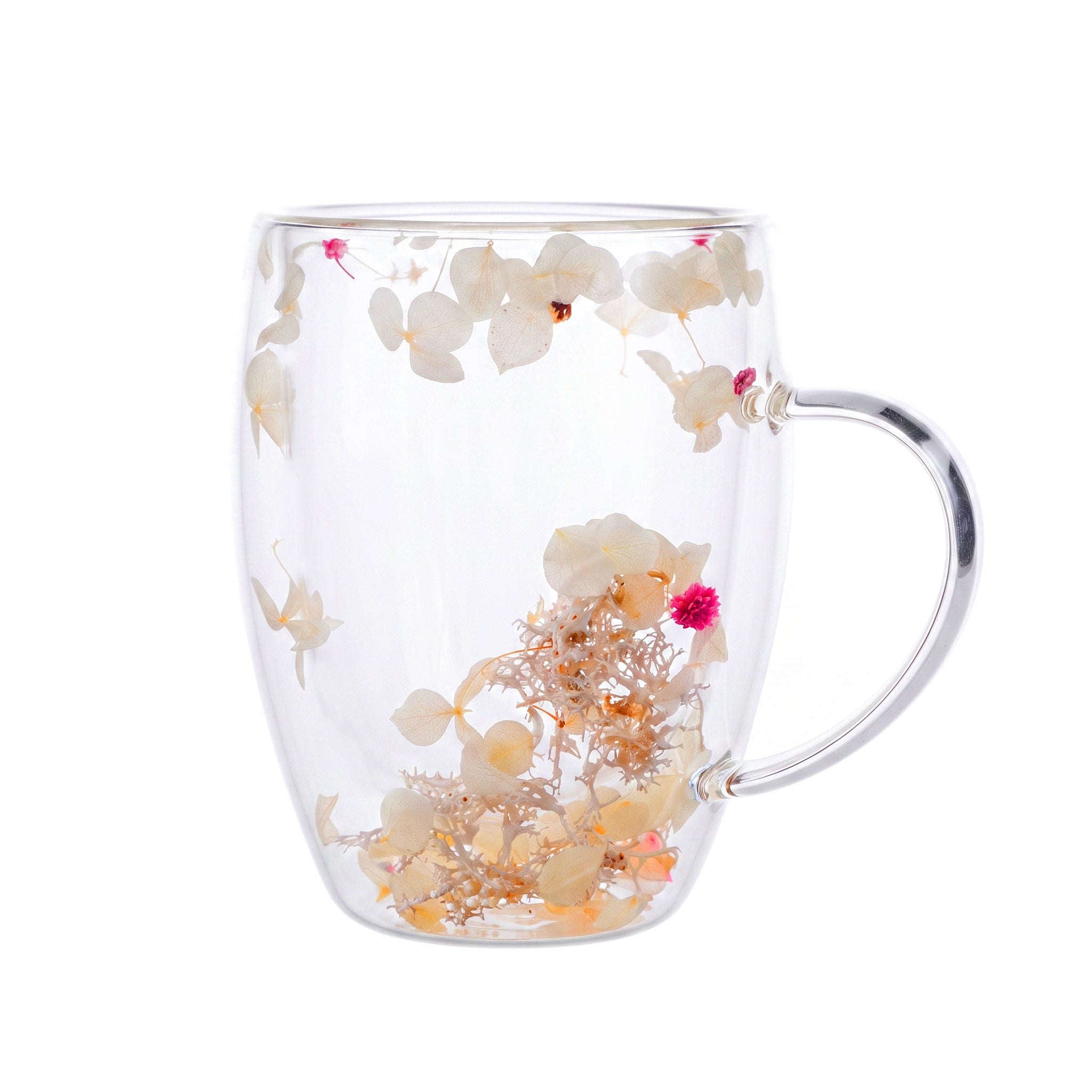 D.W.M 350 ML Double Wall Glass Mugs Kaka Bawa Sons