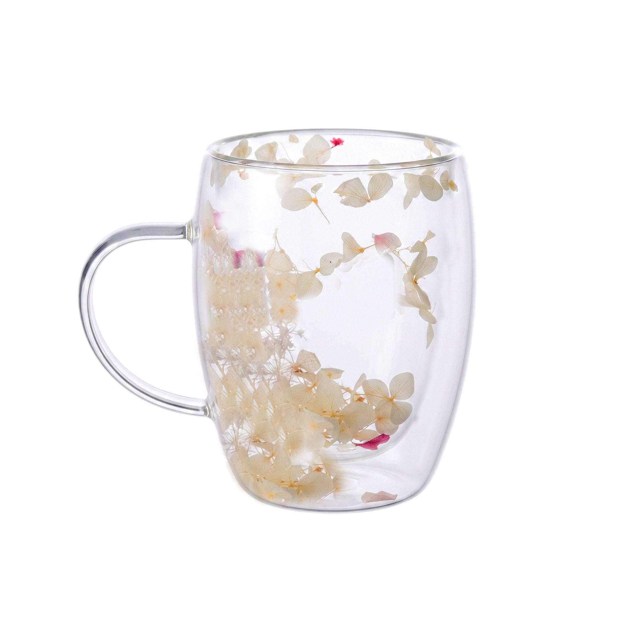 D.W.M 350 ML Double Wall Glass Mugs Kaka Bawa Sons