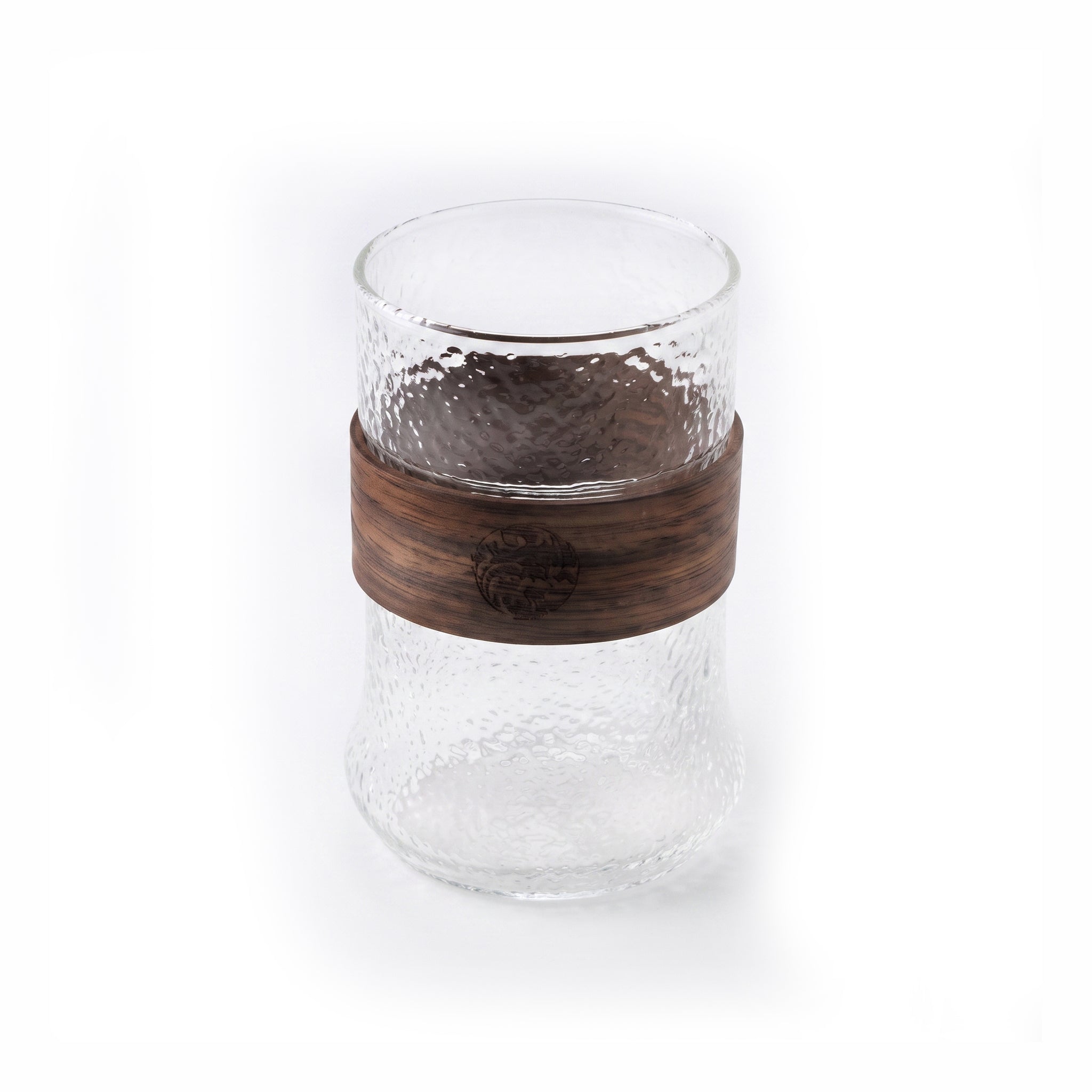 D.W.M 450 ML Glasses With Walnut Wood Grip