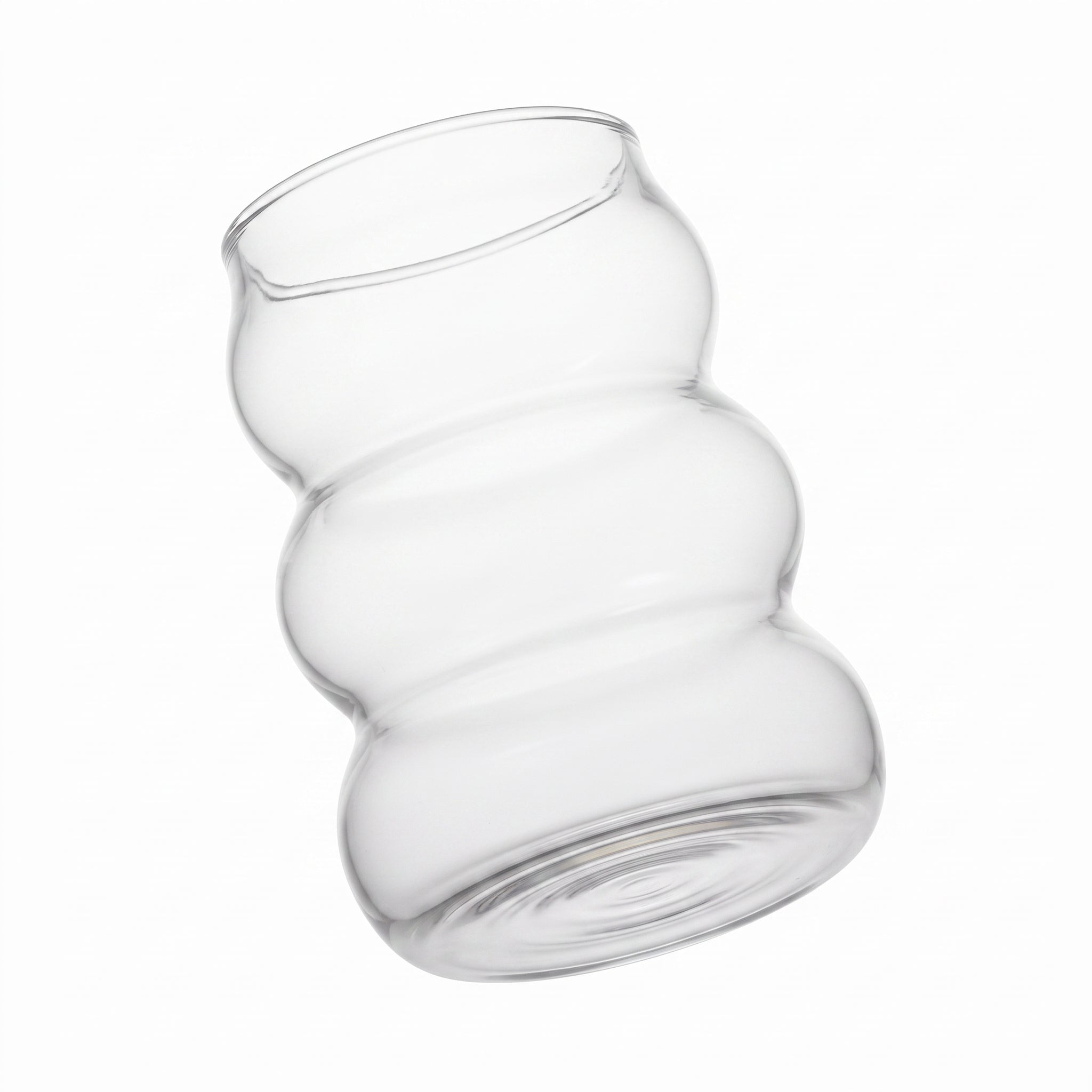 D.W.M 500 ML Bubble Glass Tumbler