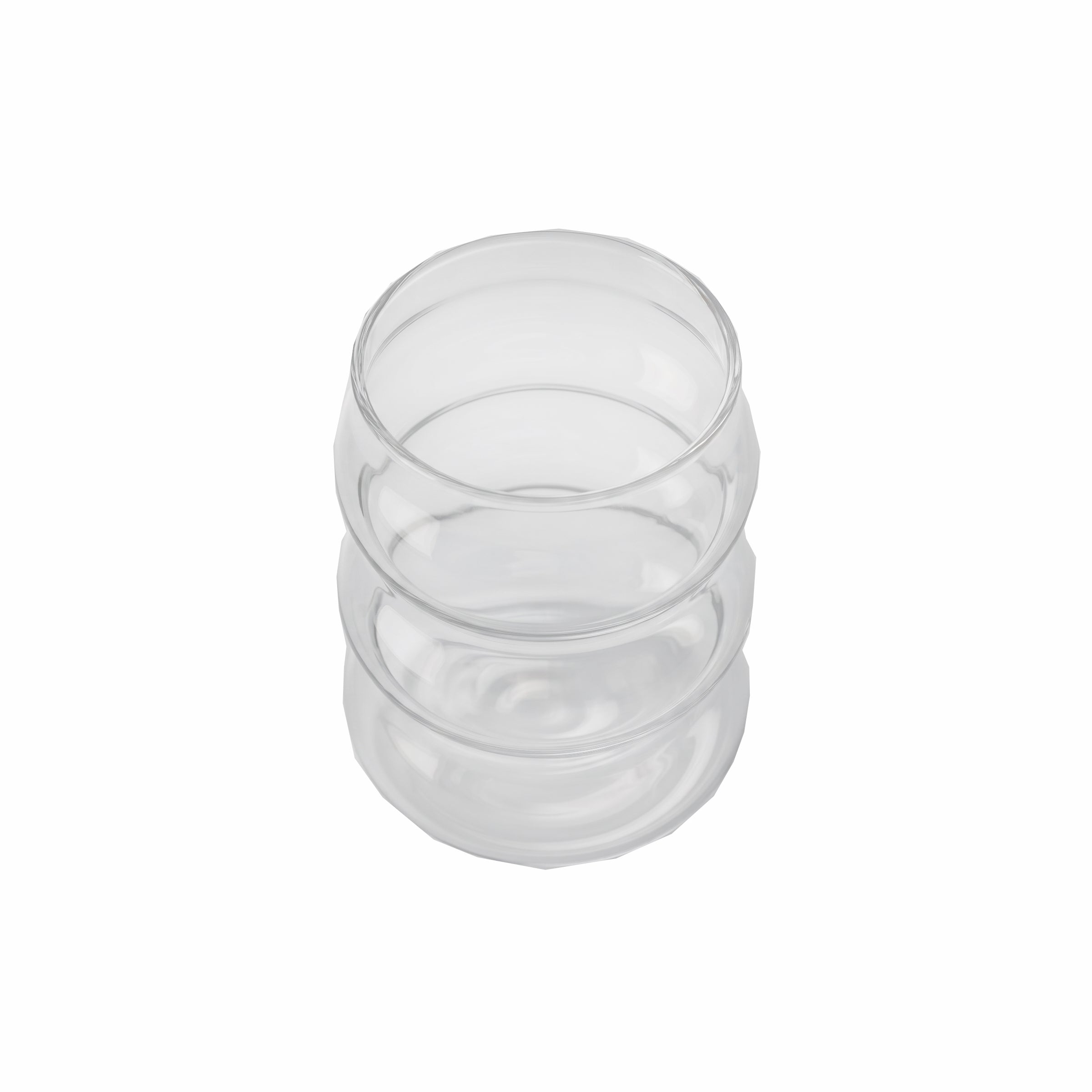 D.W.M 500 ML Bubble Glass Tumbler
