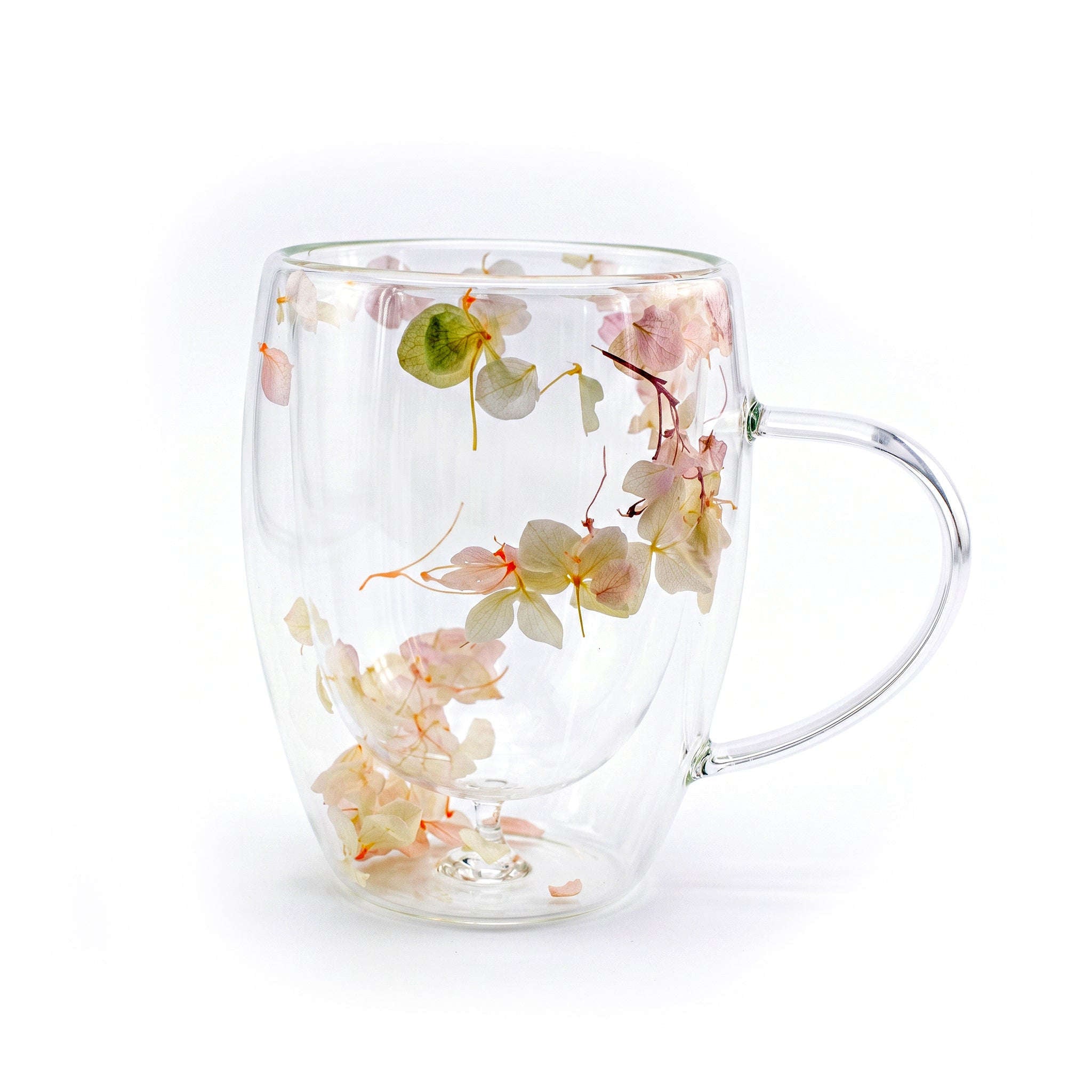 D.W.M 350 ML Double Wall Glass Mugs Kaka Bawa Sons