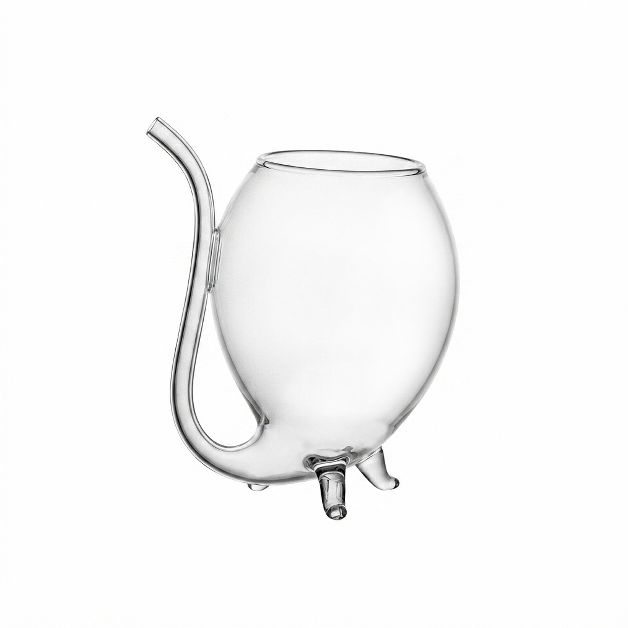 D.W.M 300 ML Vampiric Juice Glass Jug With Integrated Straw