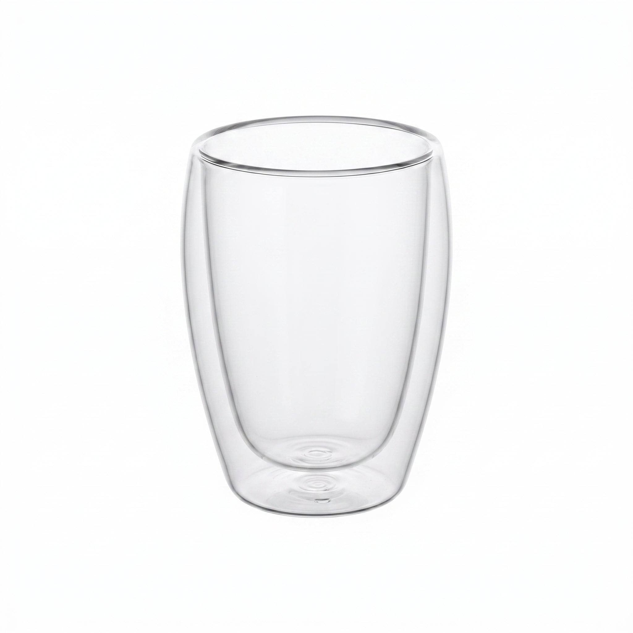 D.W.M Double Wall Clear Everyday Glass Tumblers