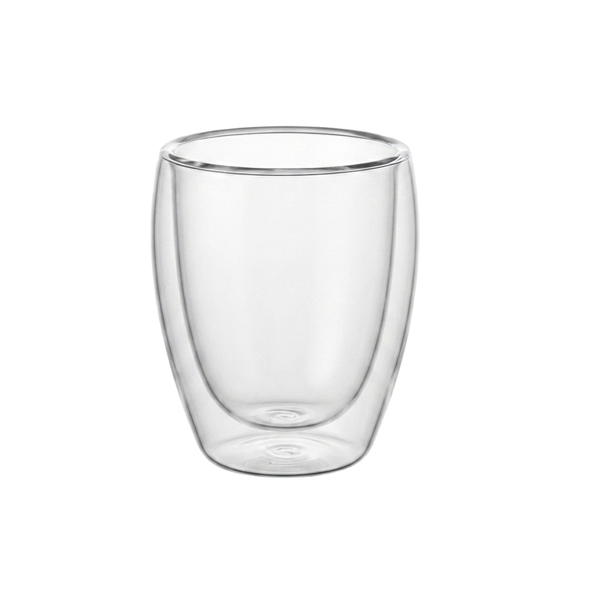 D.W.M Double Wall Clear Everyday Glass Tumblers