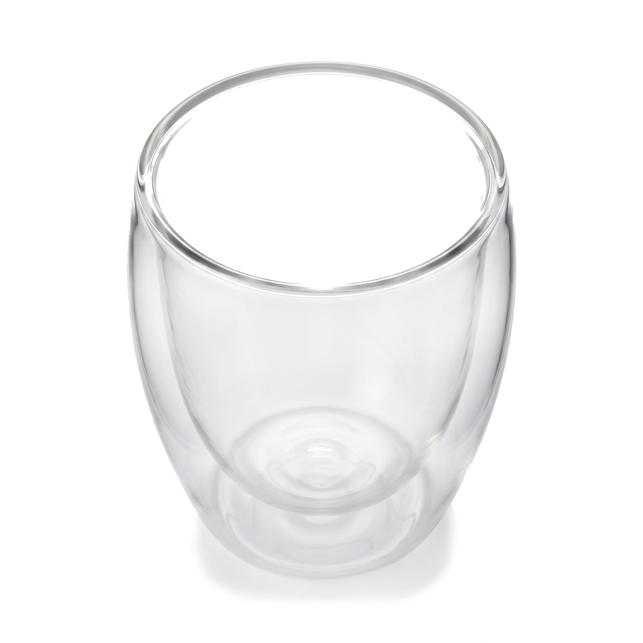 D.W.M Double Wall Clear Everyday Glass Tumblers