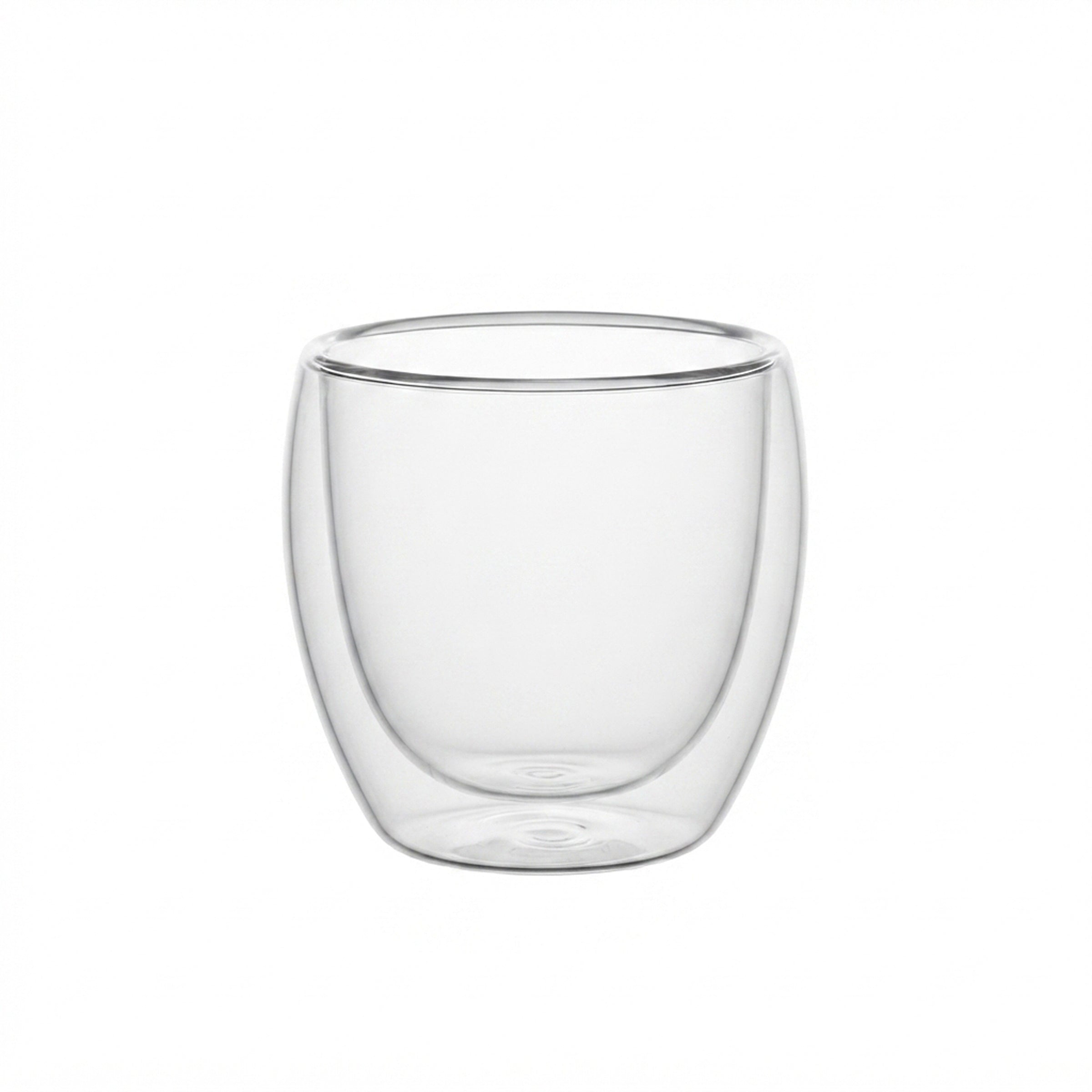 D.W.M Double Wall Clear Everyday Glass Tumblers