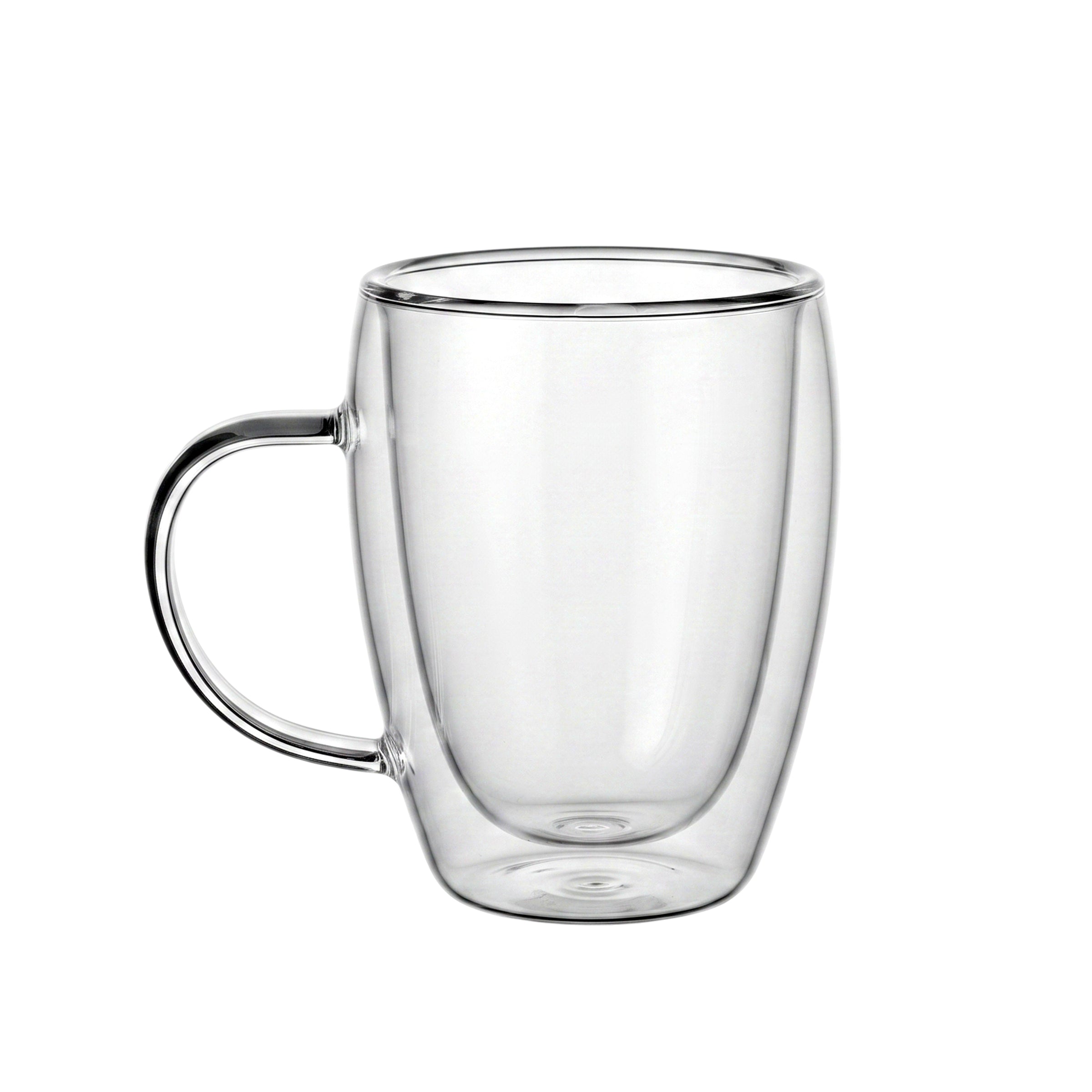 Roper 350 ML Clear Everyday Double Wall Glass Mug