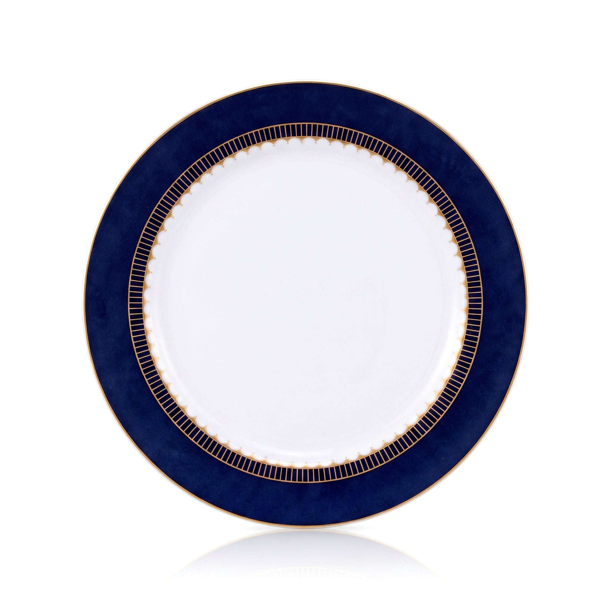 UK Parliament 18-Pieces Bone China Plate Sets Kaka Bawa Sons
