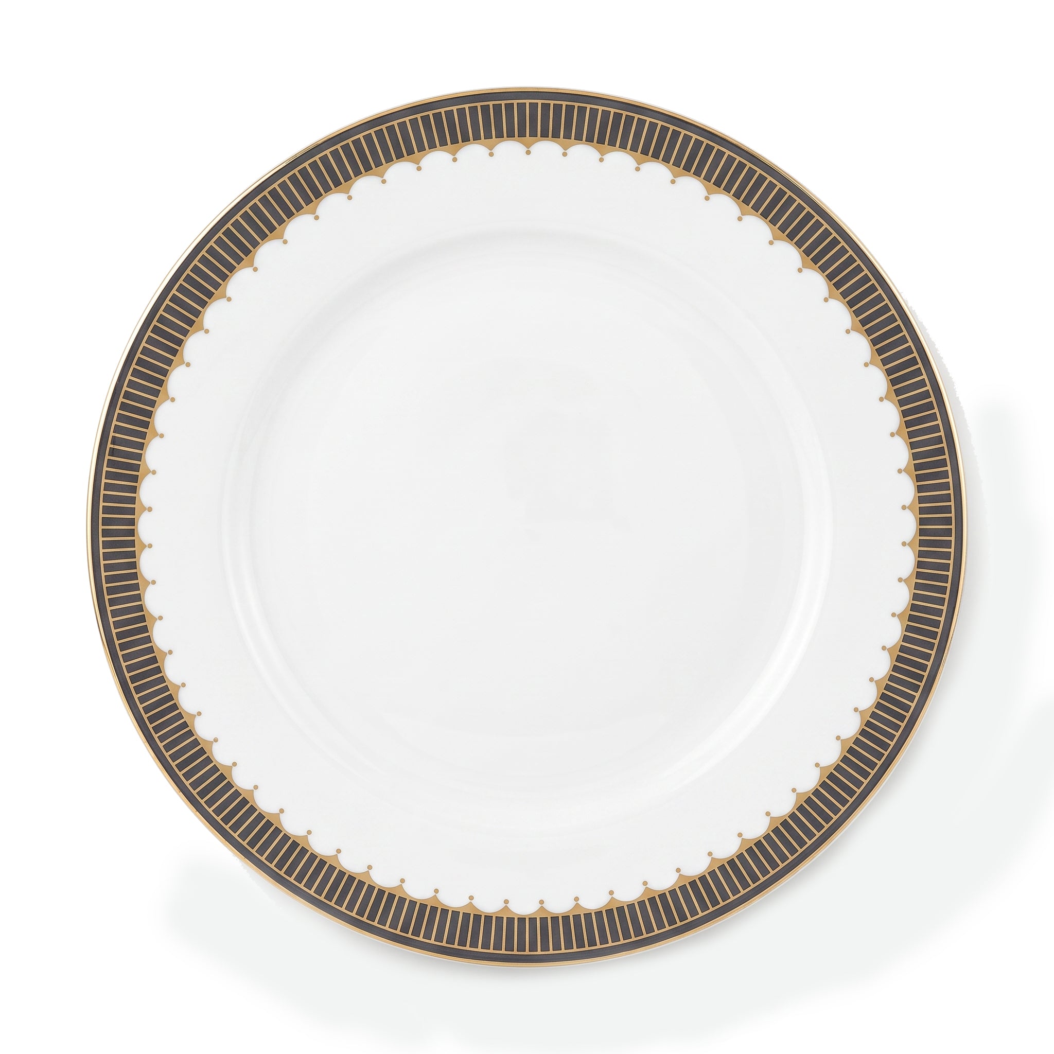 UK Parliament 18-Pieces Bone China Plate Sets With 6 different colors and designs