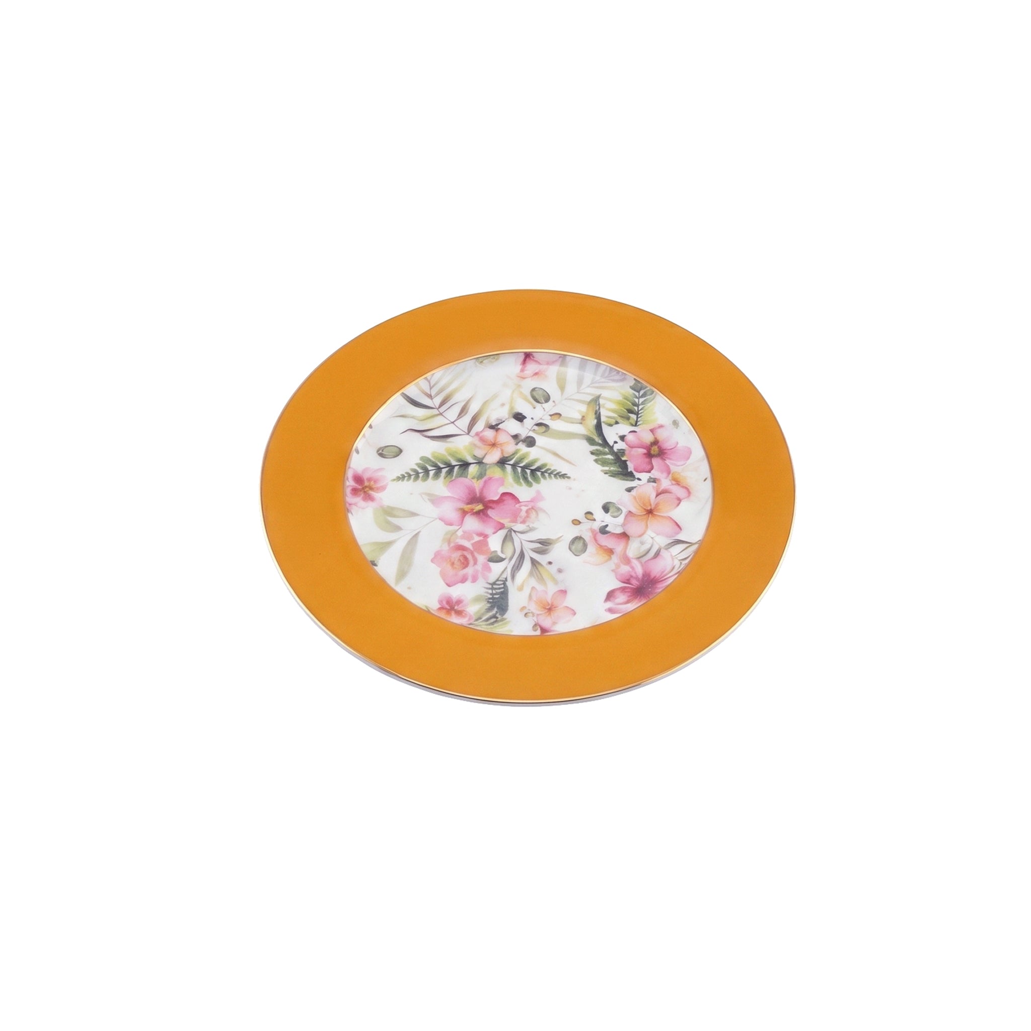 UK Parliament 18-Pieces Bone China Plate Sets With 6 different colors and designs