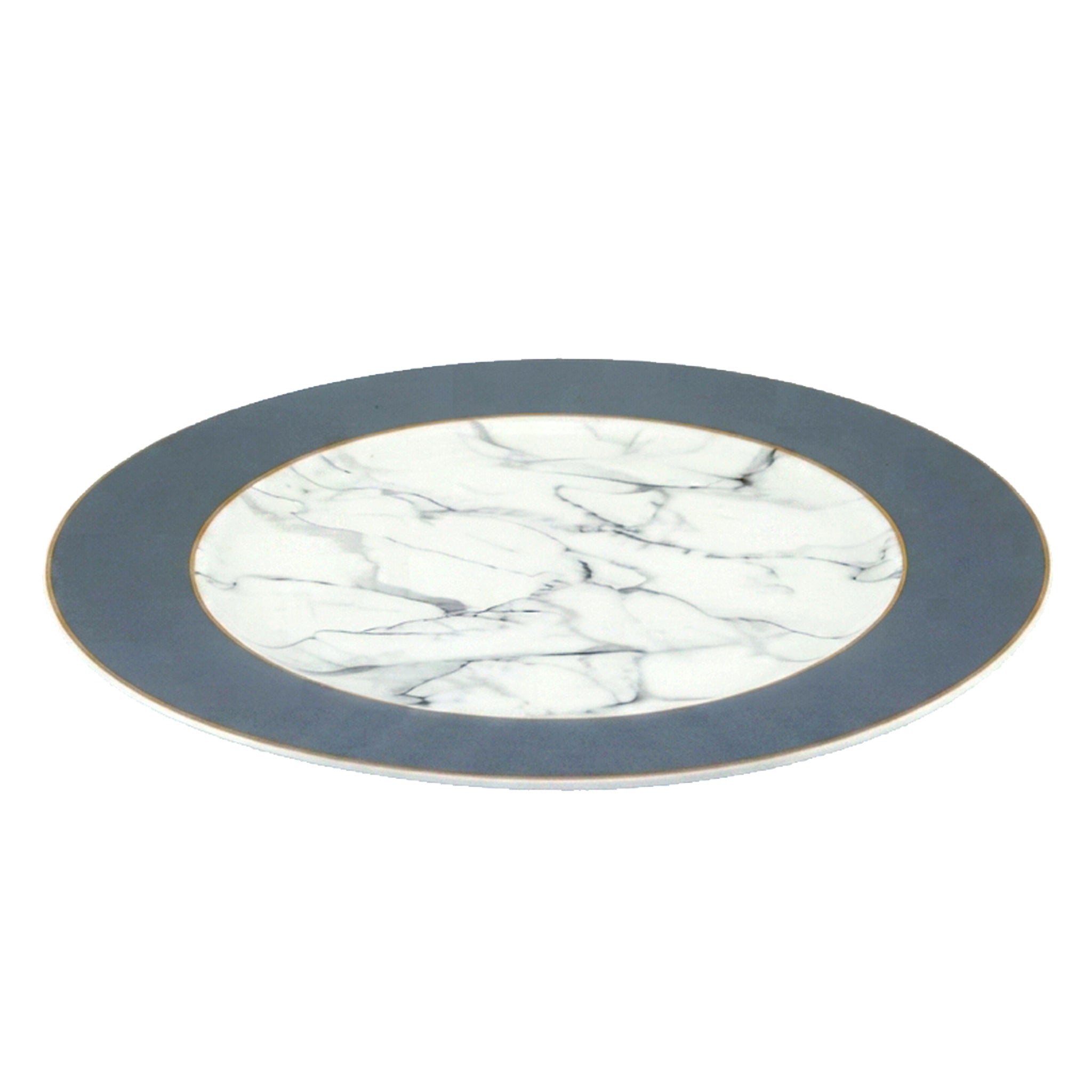 UK Parliament 18-Pieces Bone China Plate Sets With 6 different colors and designs