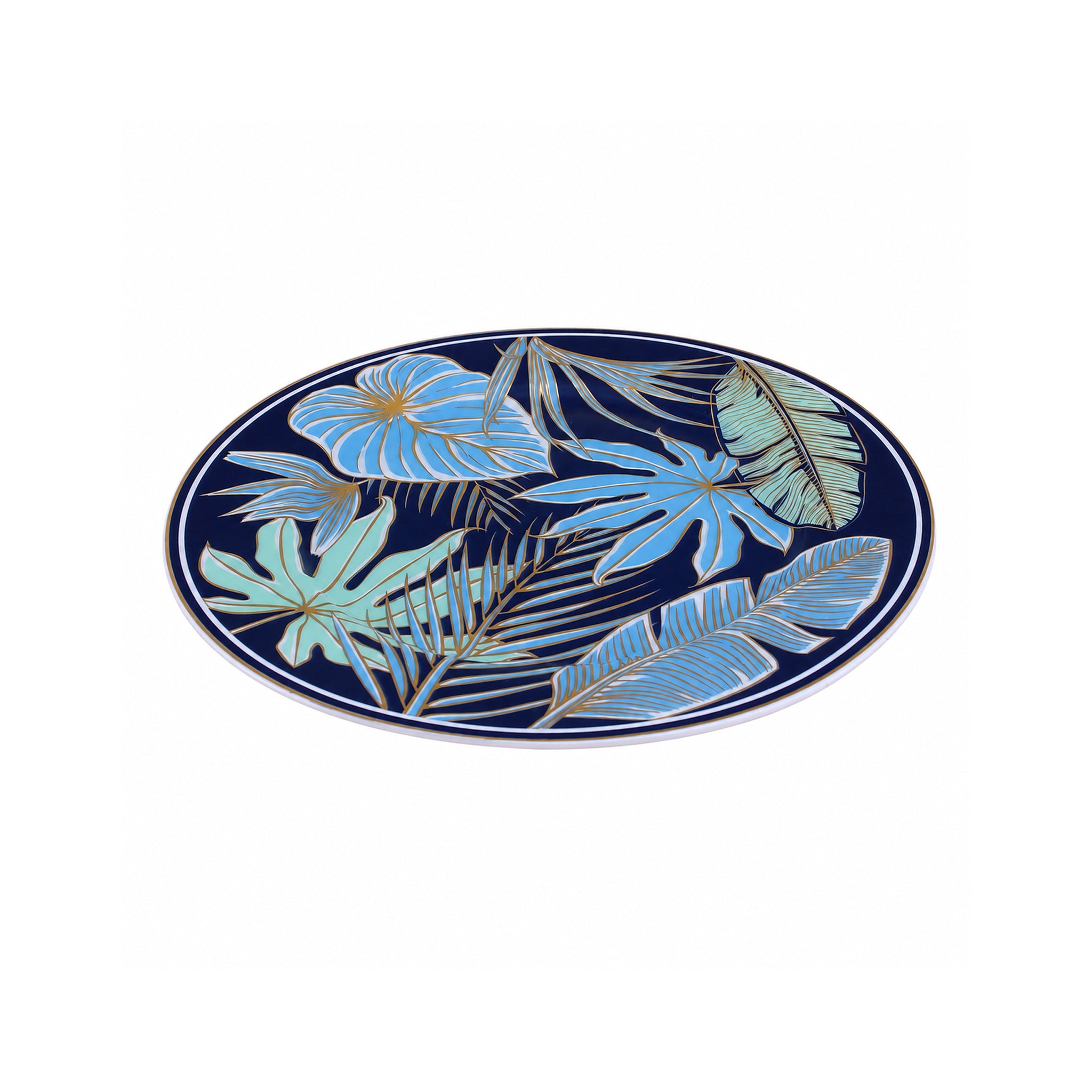 UK Parliament 18-Pieces Bone China Plate Sets With 6 different colors and designs