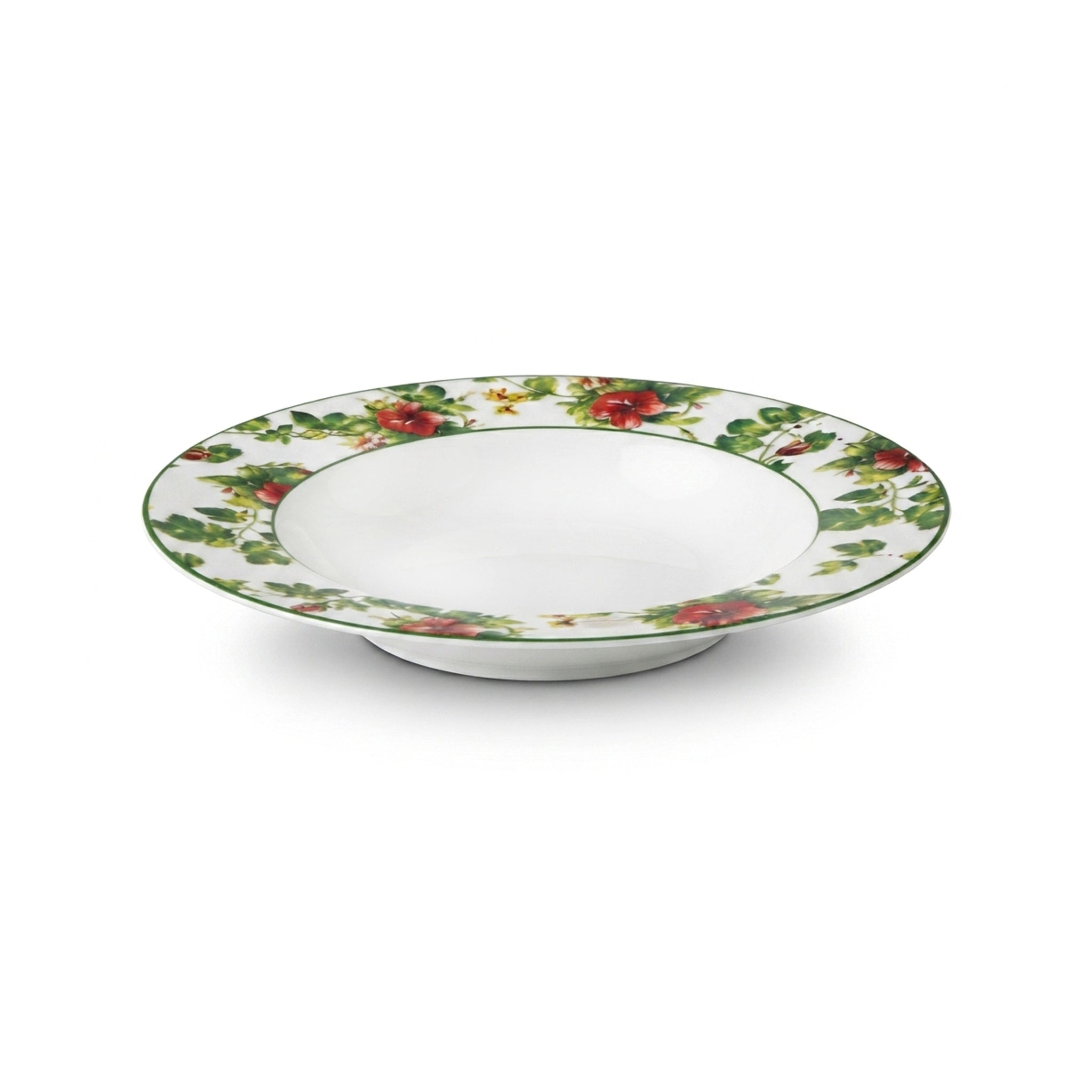 B/C 18-Pieces Bone China Plate Sets