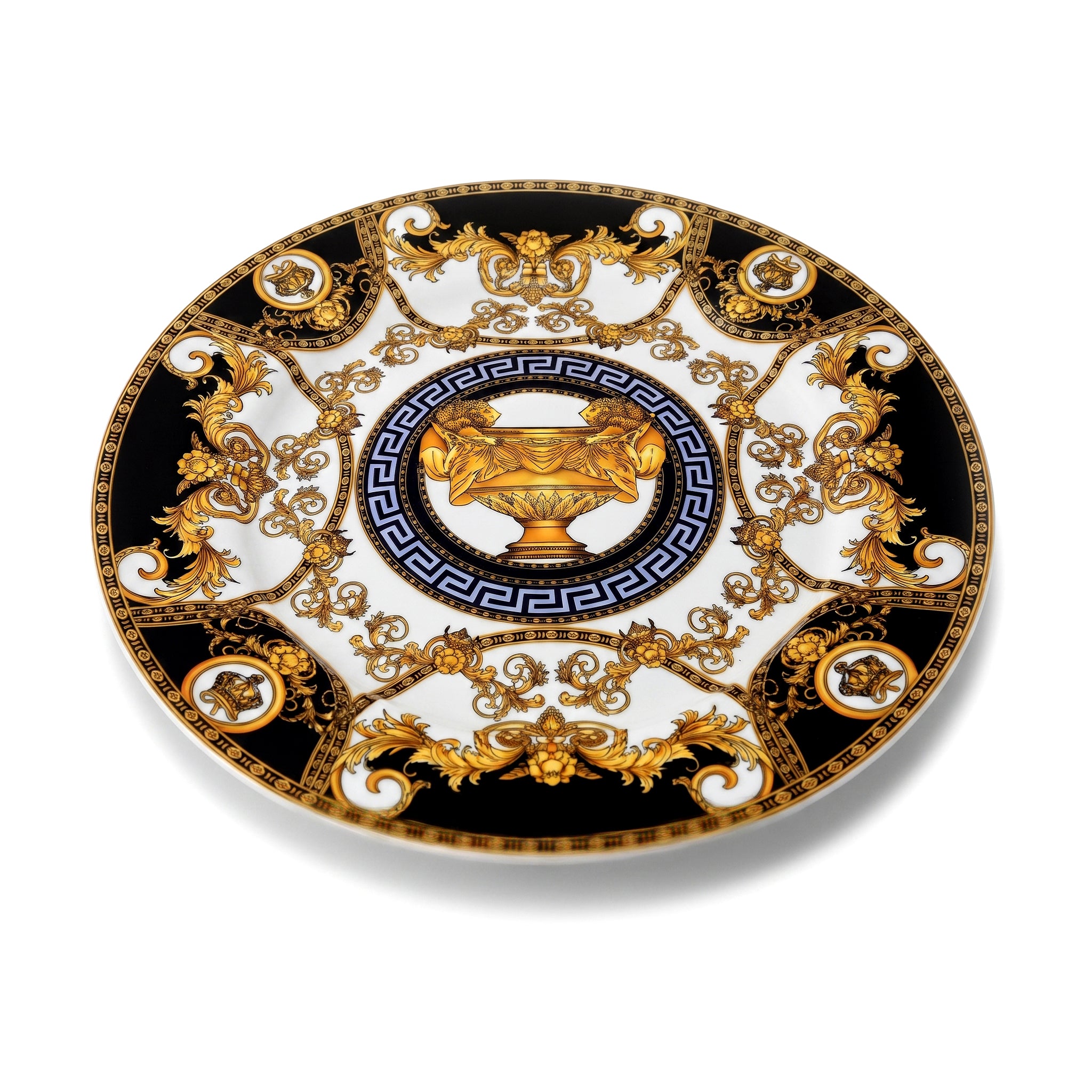 B/C 18-Pieces Bone China Plate Sets
