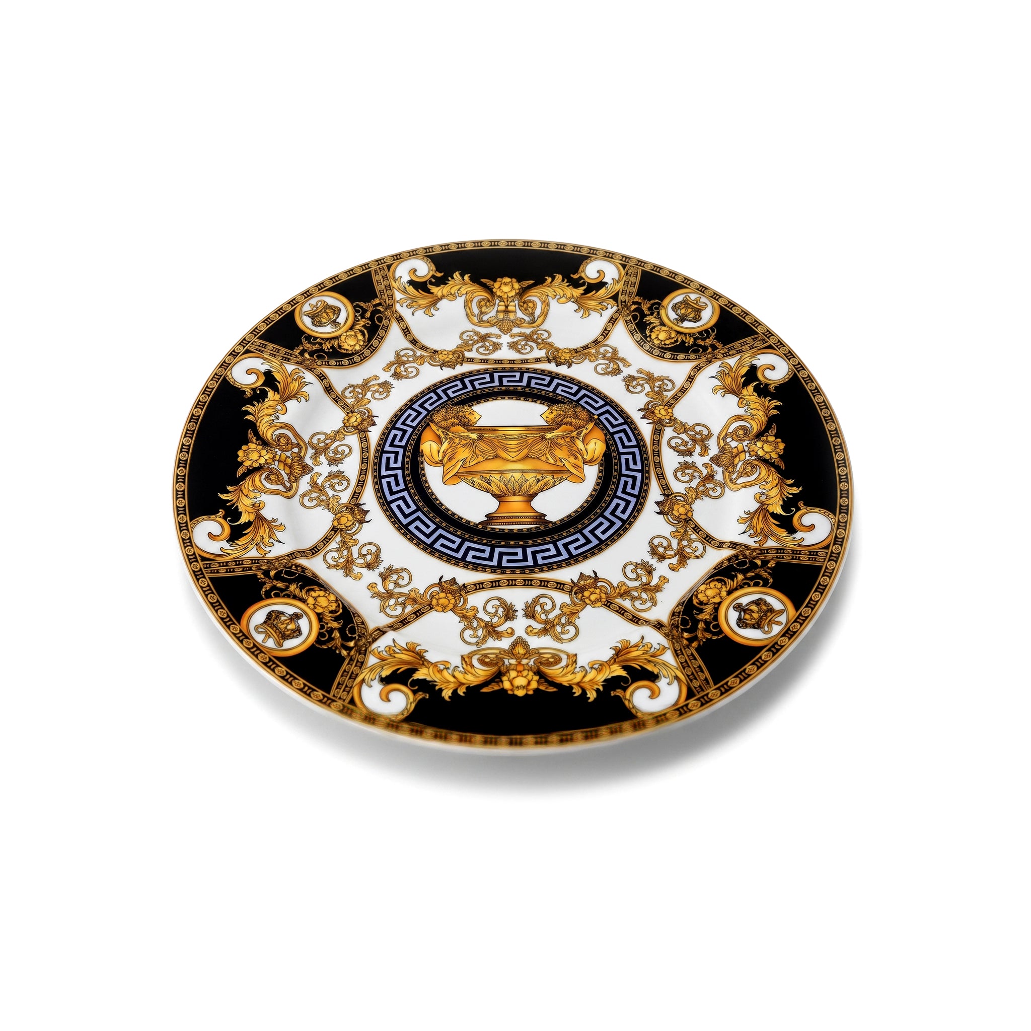 B/C 18-Pieces Bone China Plate Sets