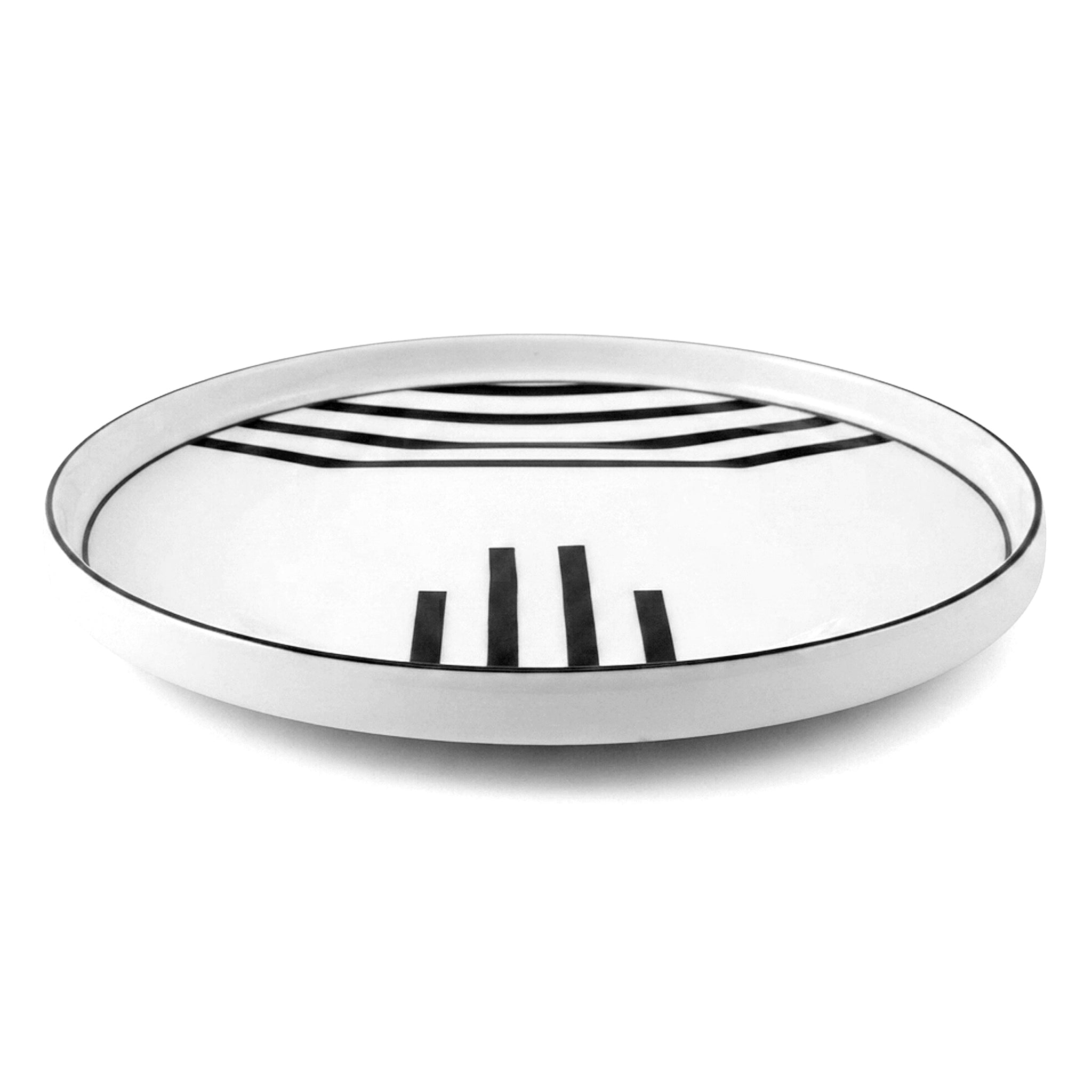 LUSTRA 24-Pieces Bonne China Plate Sets