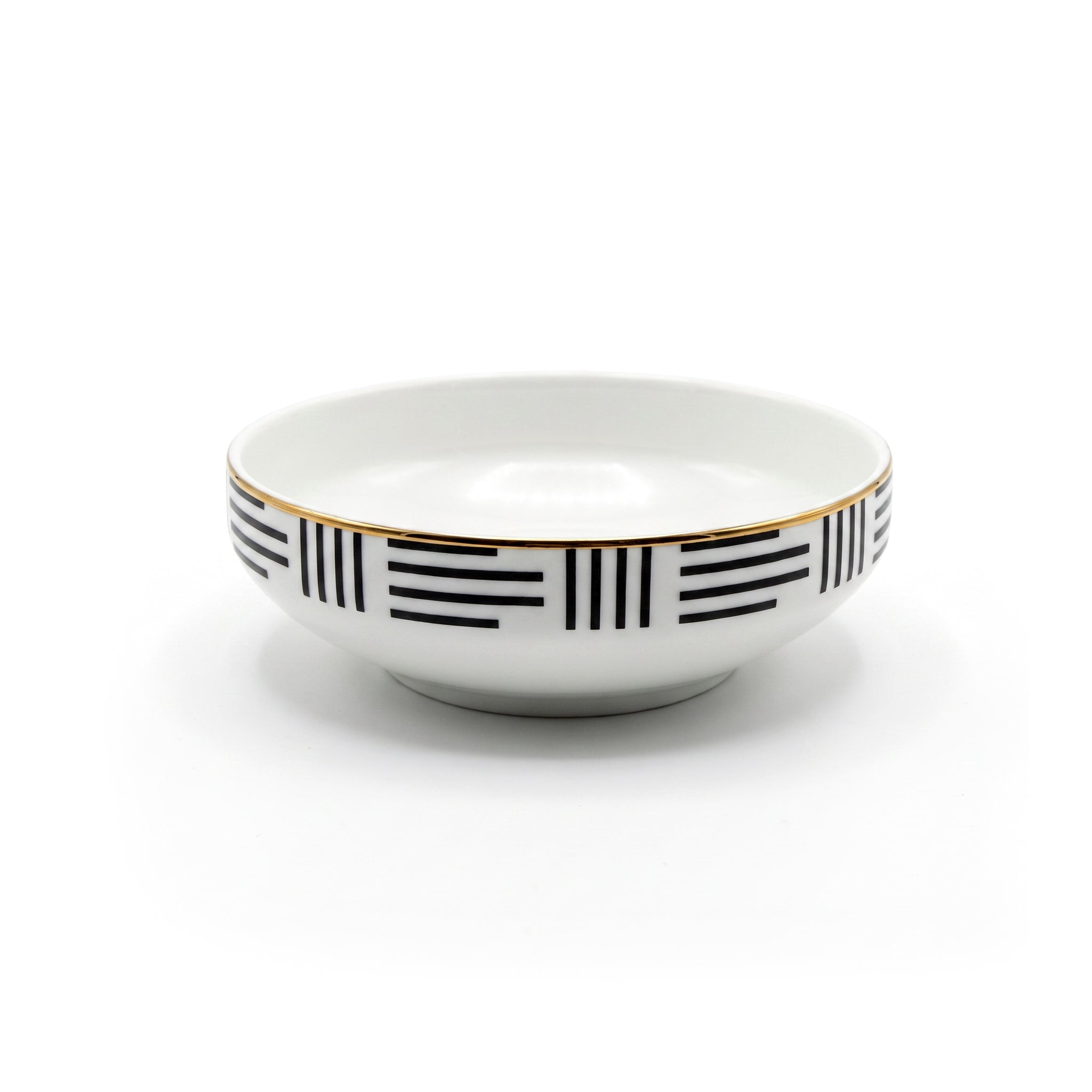 LUSTRA 24-Pieces Bonne China Plate Sets