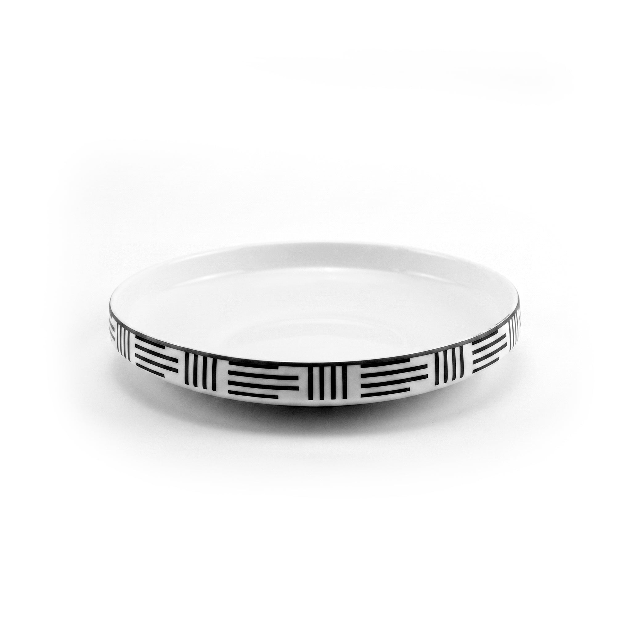 LUSTRA 24-Pieces Bonne China Plate Sets