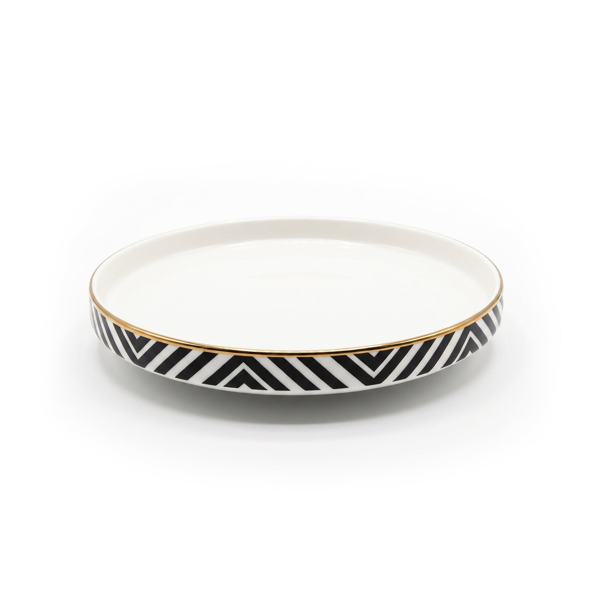 LUSTRA 24-Pieces Bonne China Plate Sets