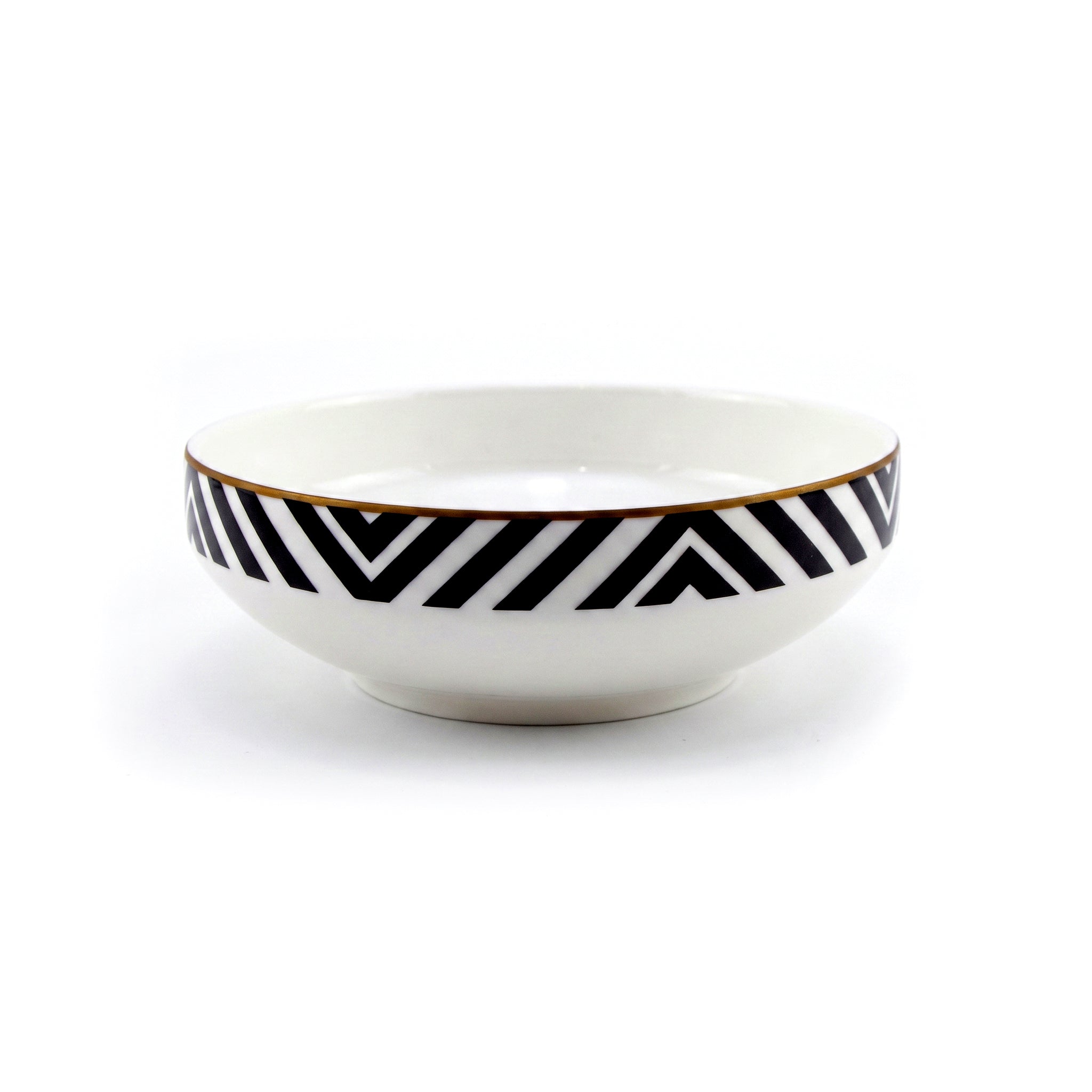 LUSTRA 24-Pieces Bonne China Plate Sets