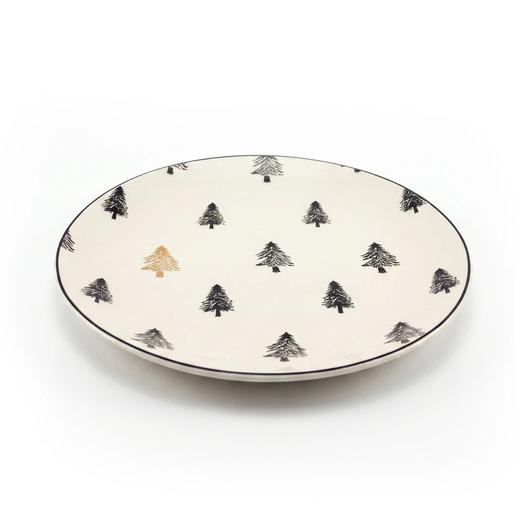 Danny Home 24-Piece Ceramic Dinner Set – Nordic Pine