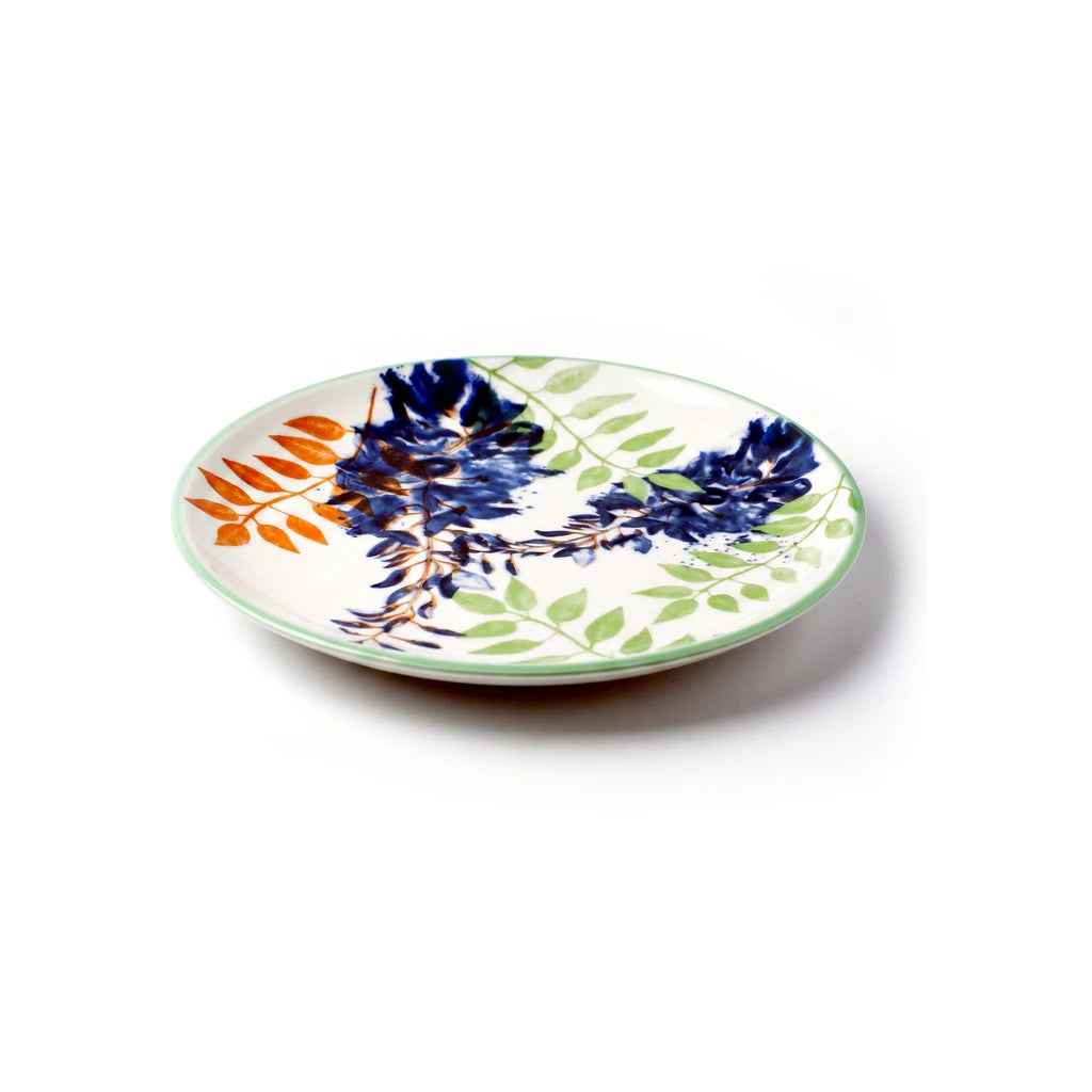 Danny Home 38-Piece Ceramic Dinner Set – Indigo Floral