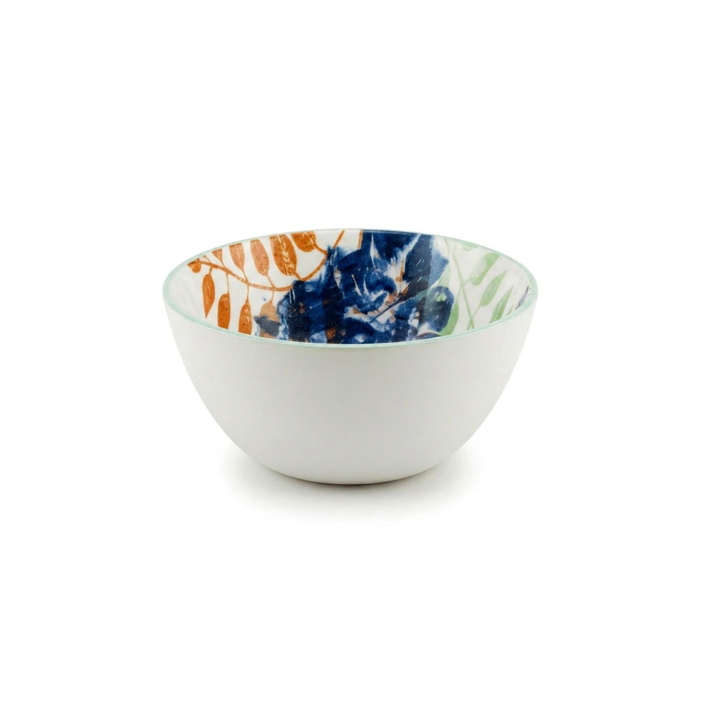 Danny Home 38-Piece Ceramic Dinner Set – Indigo Floral
