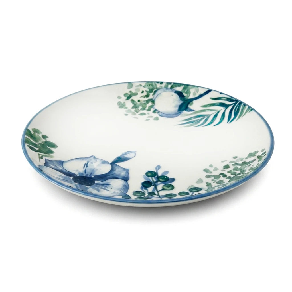 Danny Home 38-Piece Ceramic Dinner Set – Sapphire Bloom