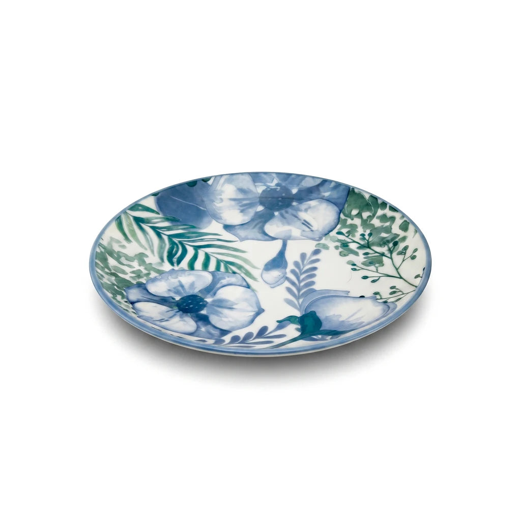 Danny Home 38-Piece Ceramic Dinner Set – Sapphire Bloom