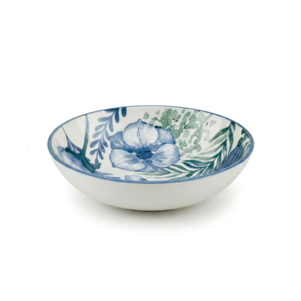 Danny Home 38-Piece Ceramic Dinner Set – Sapphire Bloom