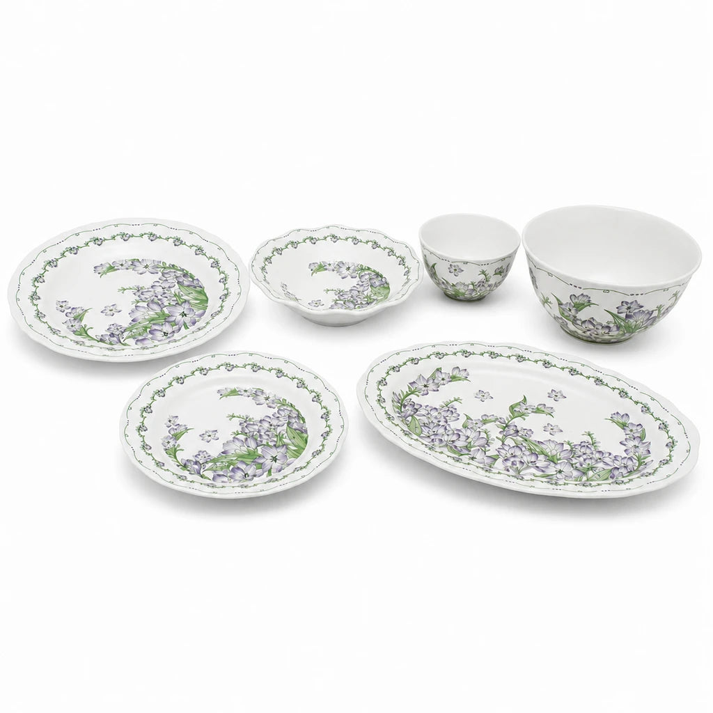B/C 26-Piece Ceramic Dinner Set – Lila Meadow