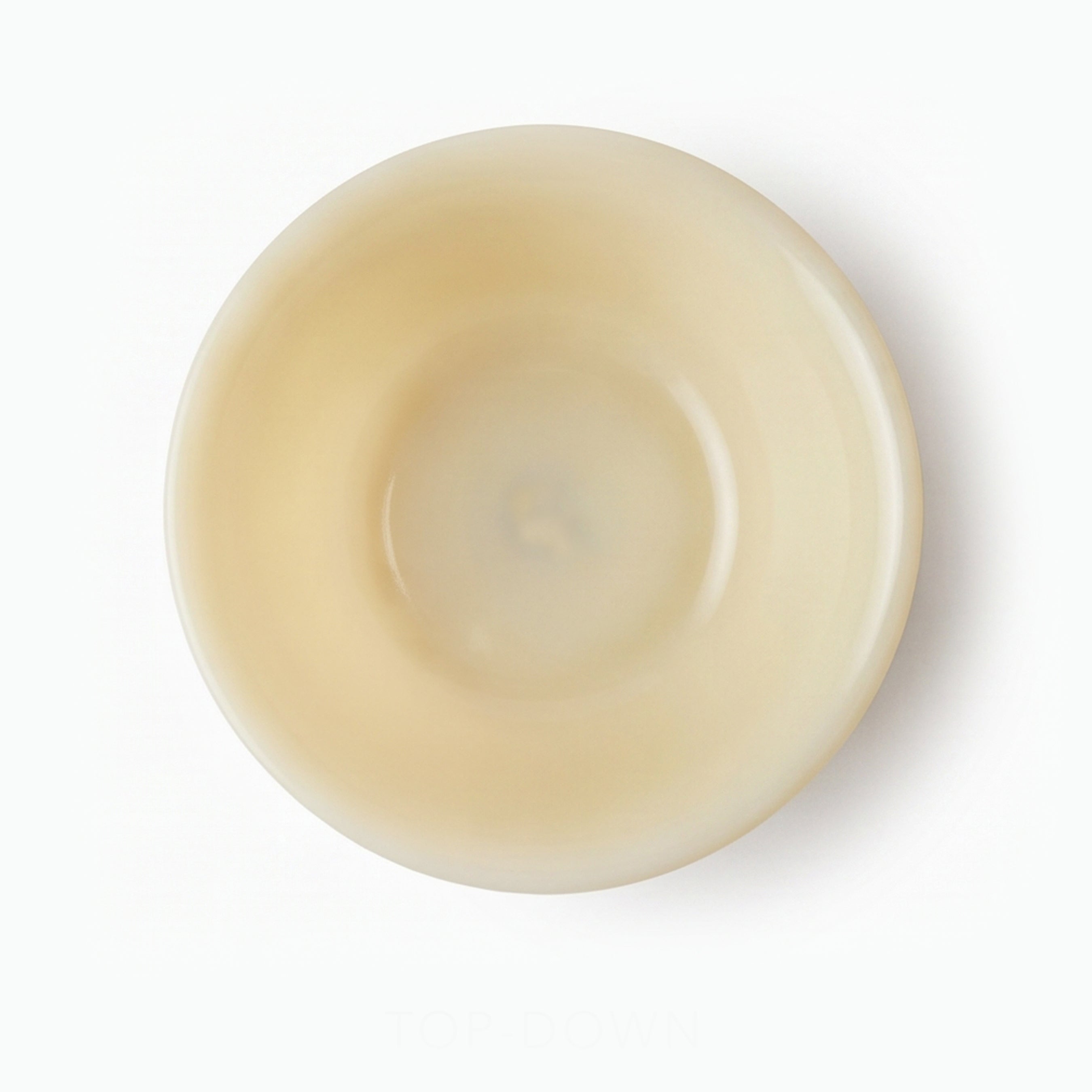 Jade 5-Inch Yellow Marble Sweet Bowl