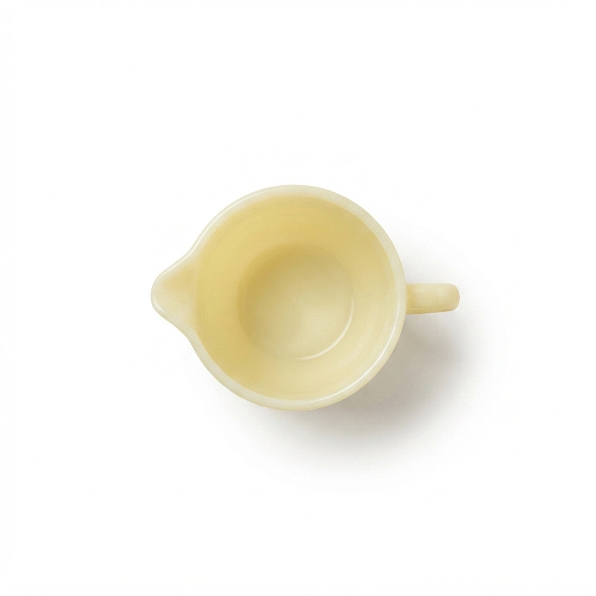 Jade 150 ML Yellow Marble Milk Pot