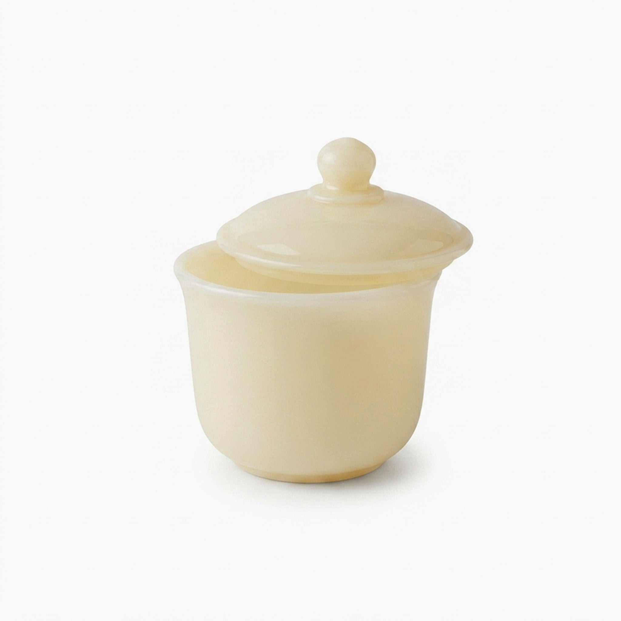 Jade 200 ML Yellow Marble Sugar Pot