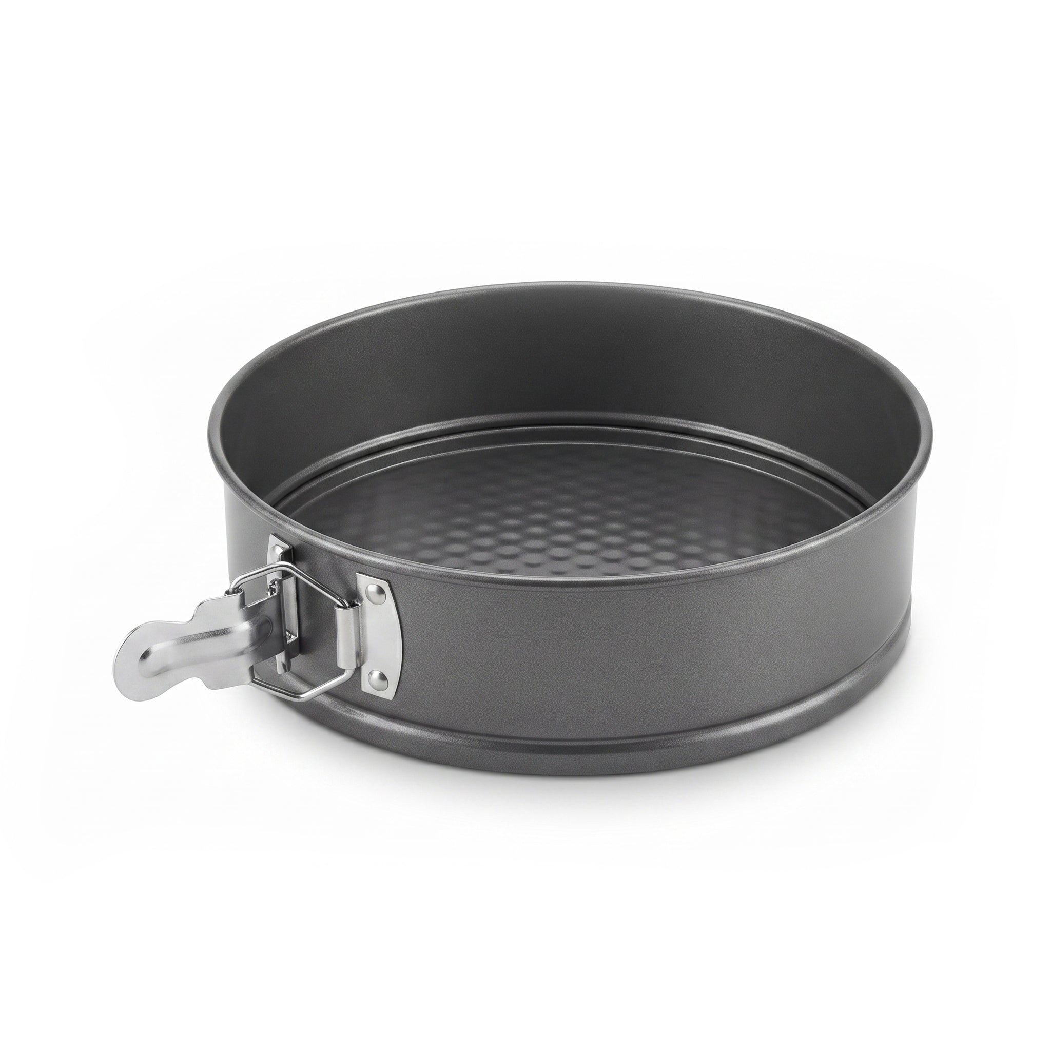 Kings Black Metal Round Cake Moulds
