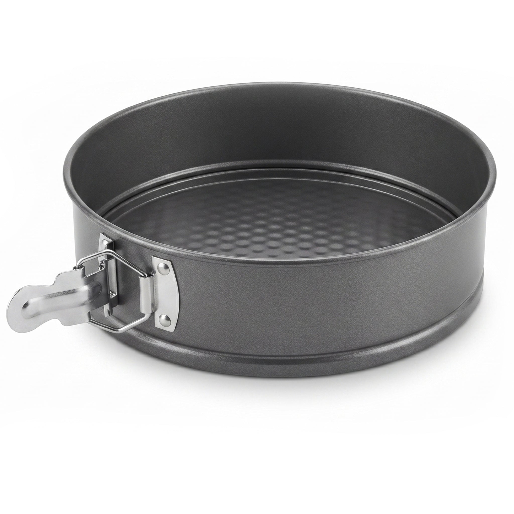 Kings Black Metal Round Cake Moulds