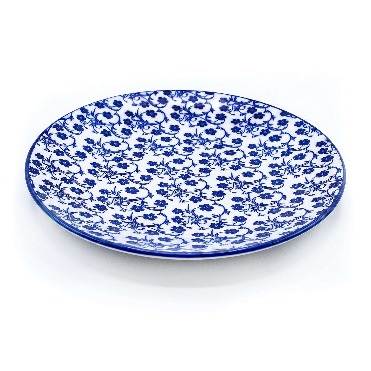 Gupan 10-Inch Marble Flat Dinner Plates Kaka Bawa Sons